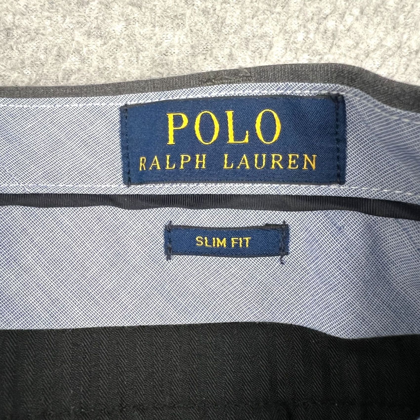 Polo Ralph Lauren VINTAGE Polo Ralph Lauren Slim Fit Pant Stretch Chino 38x32 Mens Grey Cotton NWT Size US M / EU 48-50 / 2 - 3 Thumbnail
