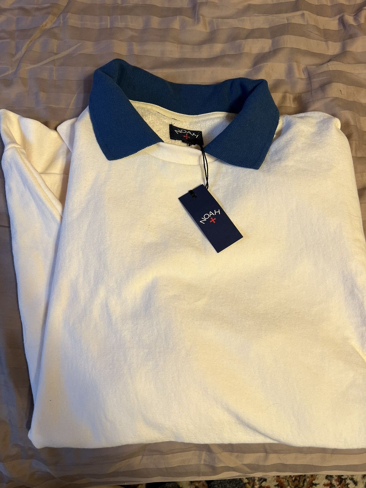Noah SS23 Noah Polo Collar Crewneck Size US XL / EU 56 / 4 - 4 Thumbnail