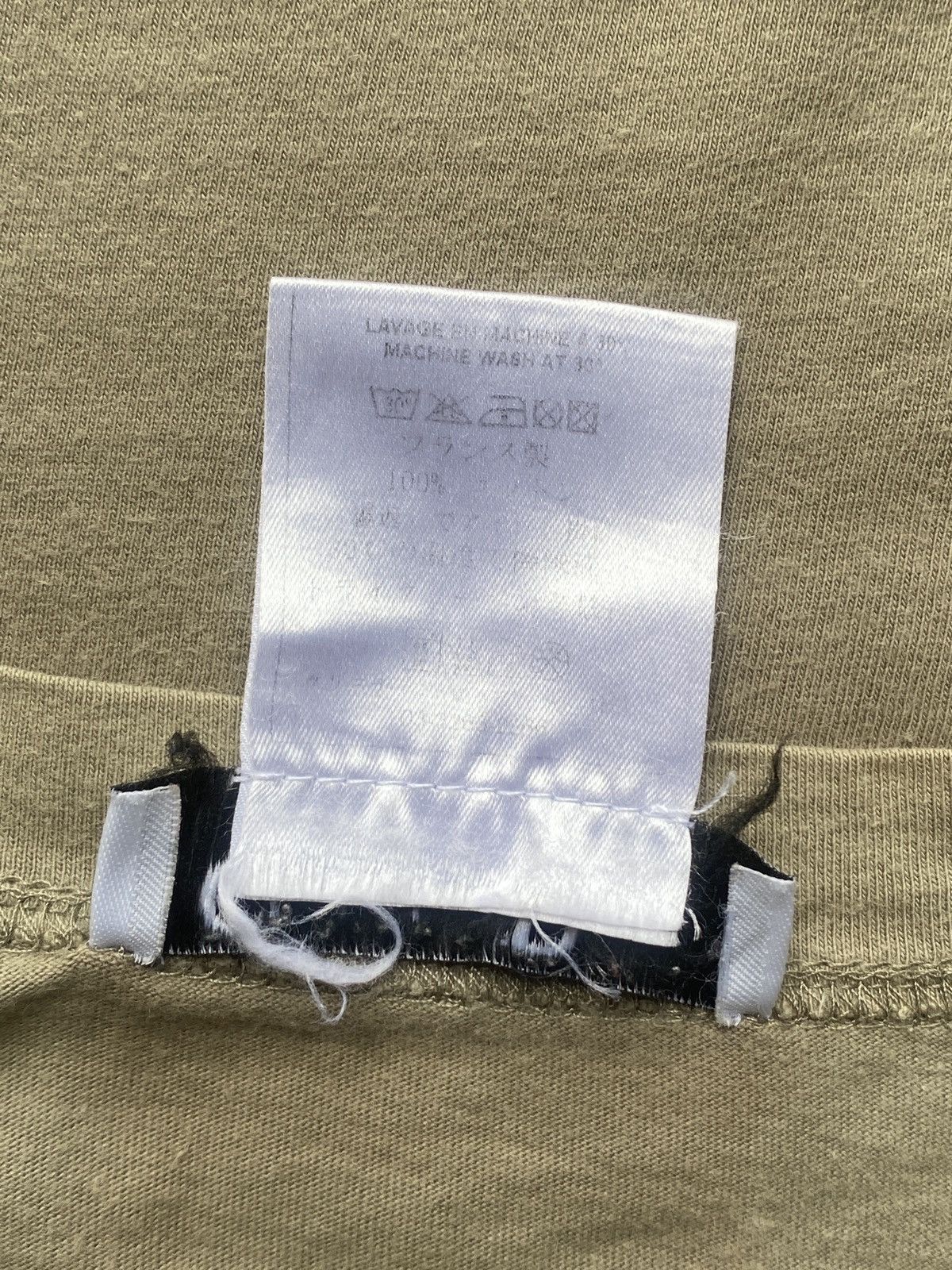Dior SS2003 Denim Print Logo T-Shirt Size S / US 4 / IT 40 - 6 Thumbnail