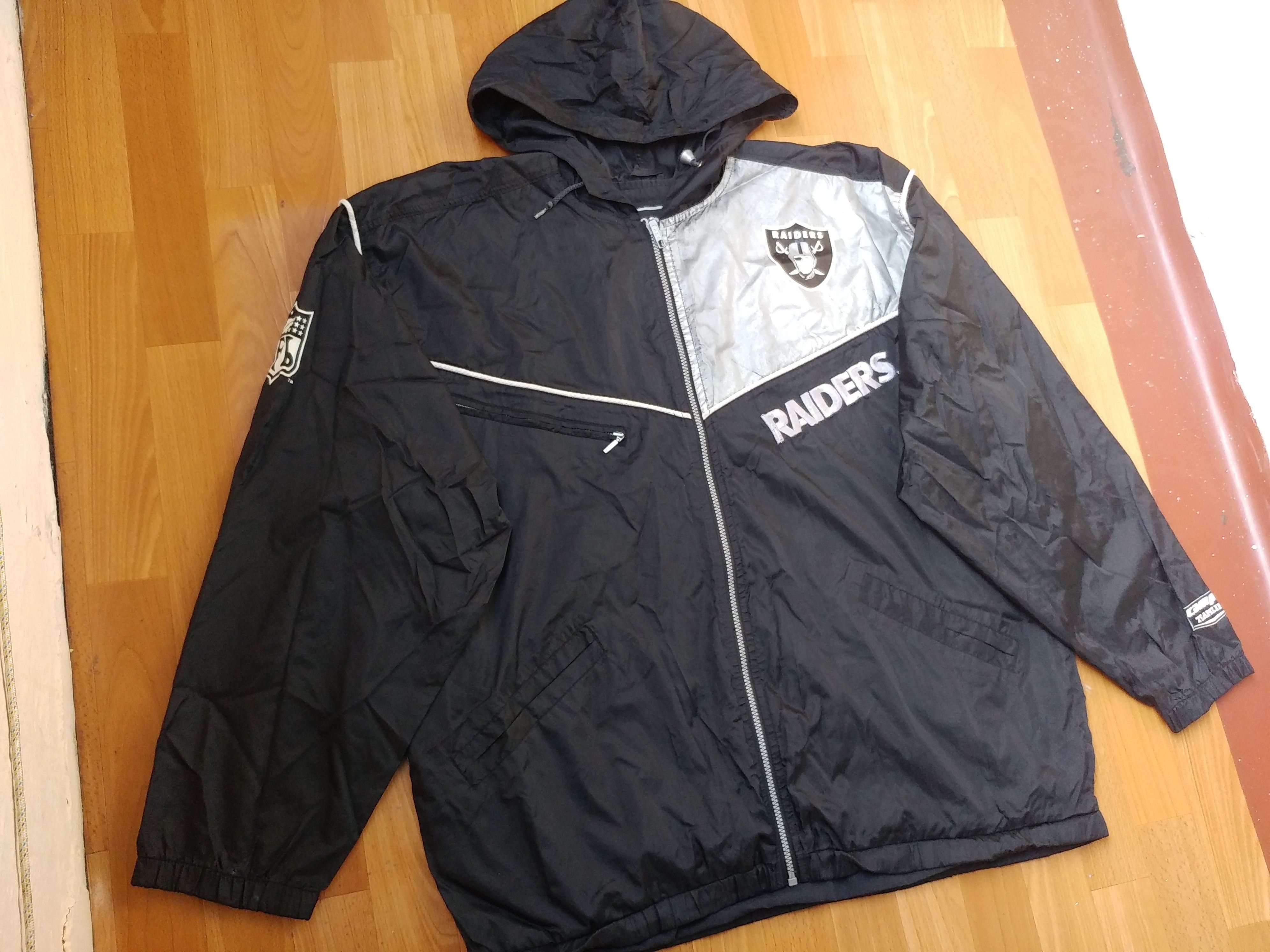 NFL Los Angeles Raiders jacket, 1993 Campri Teamline, vintage XL Size US XL / EU 56 / 4 - 2 Thumbnail