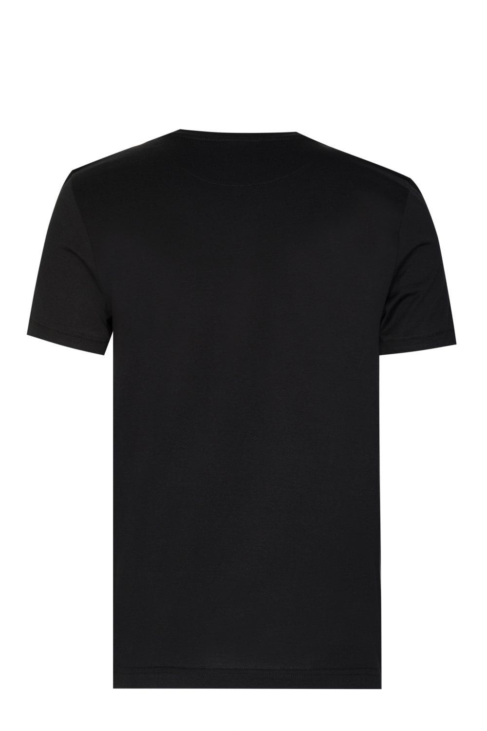 Fendi o1s1wg111224 Chest Panal FF Logo T-Shirt in Black Size US L / EU 52-54 / 3 - 2 Thumbnail