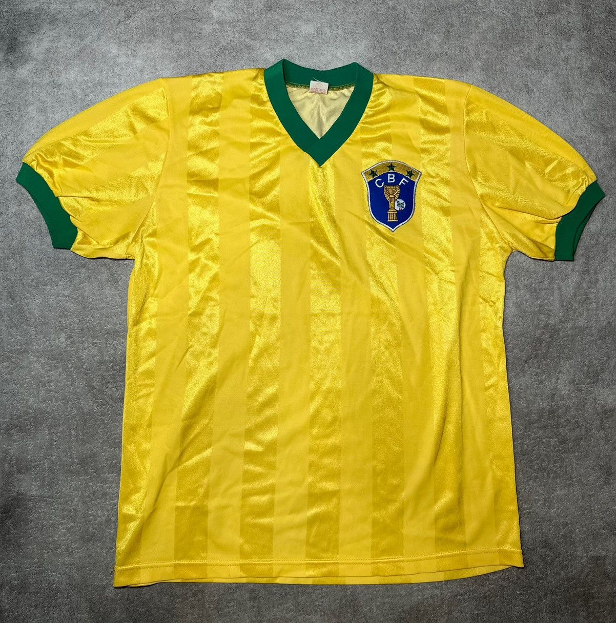 Vintage Vintage Brazil soccer jersey retro Brasil Size US M / EU 48-50 / 2 - 2 Thumbnail