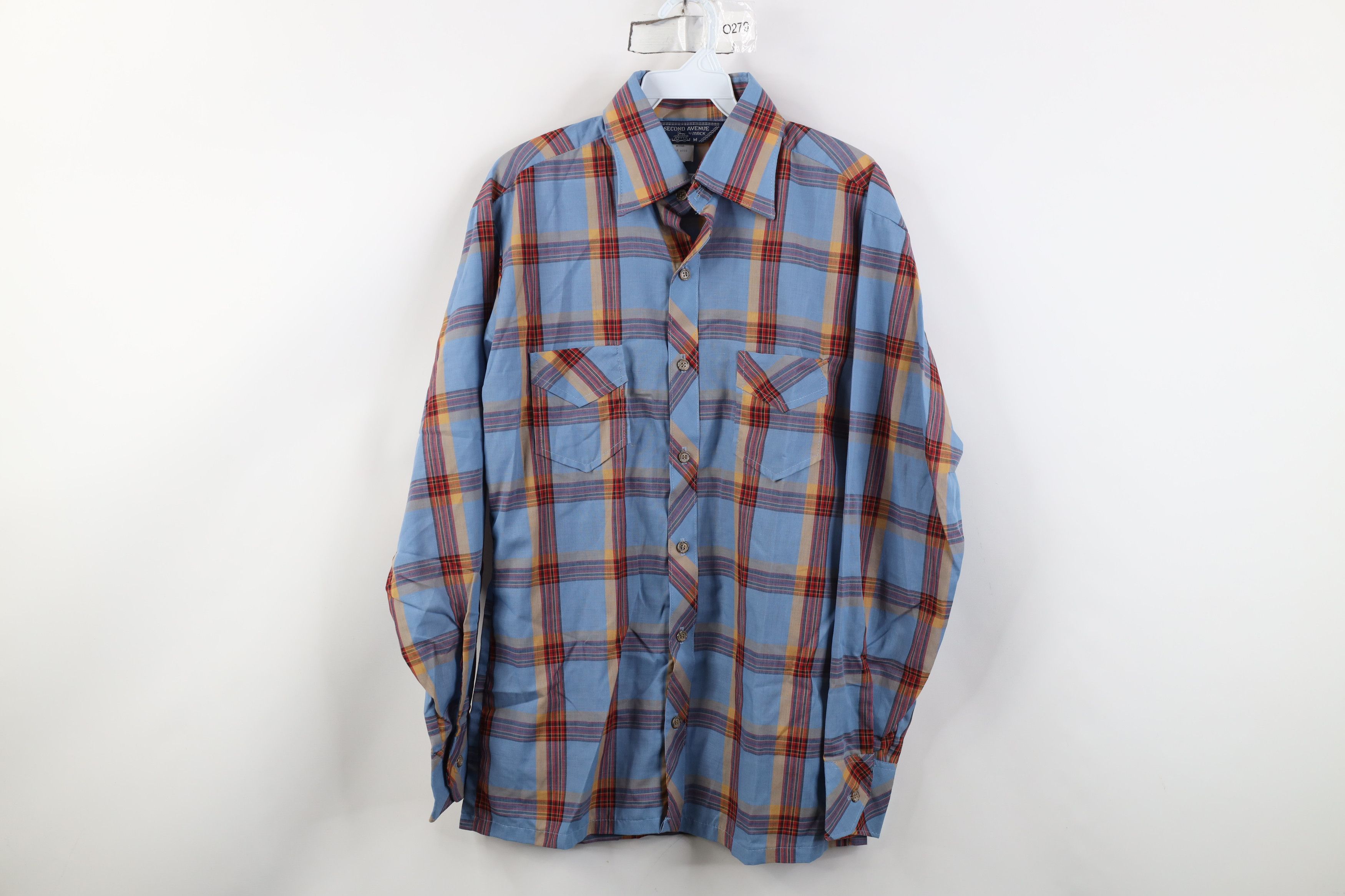 Vintage Deadstock Vintage 70s Streetwear Collared Button Shirt USA Size US M / EU 48-50 / 2 - 1 Thumbnail