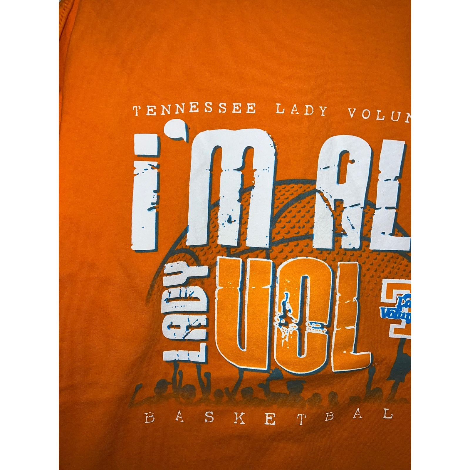 Anvil Vintage University of Tennessee Lady Volunteers Tee Size US XL / EU 56 / 4 - 6 Thumbnail