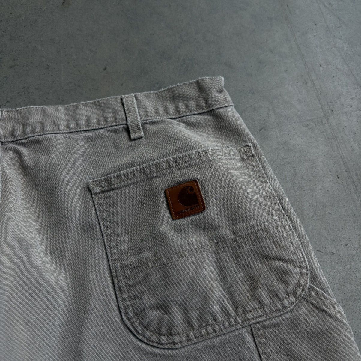 Carhartt × Vintage Vintage 40x30 Carhartt Carpenter Pants Beige Workwear Baggy Size US 40 / EU 56 - 3 Thumbnail
