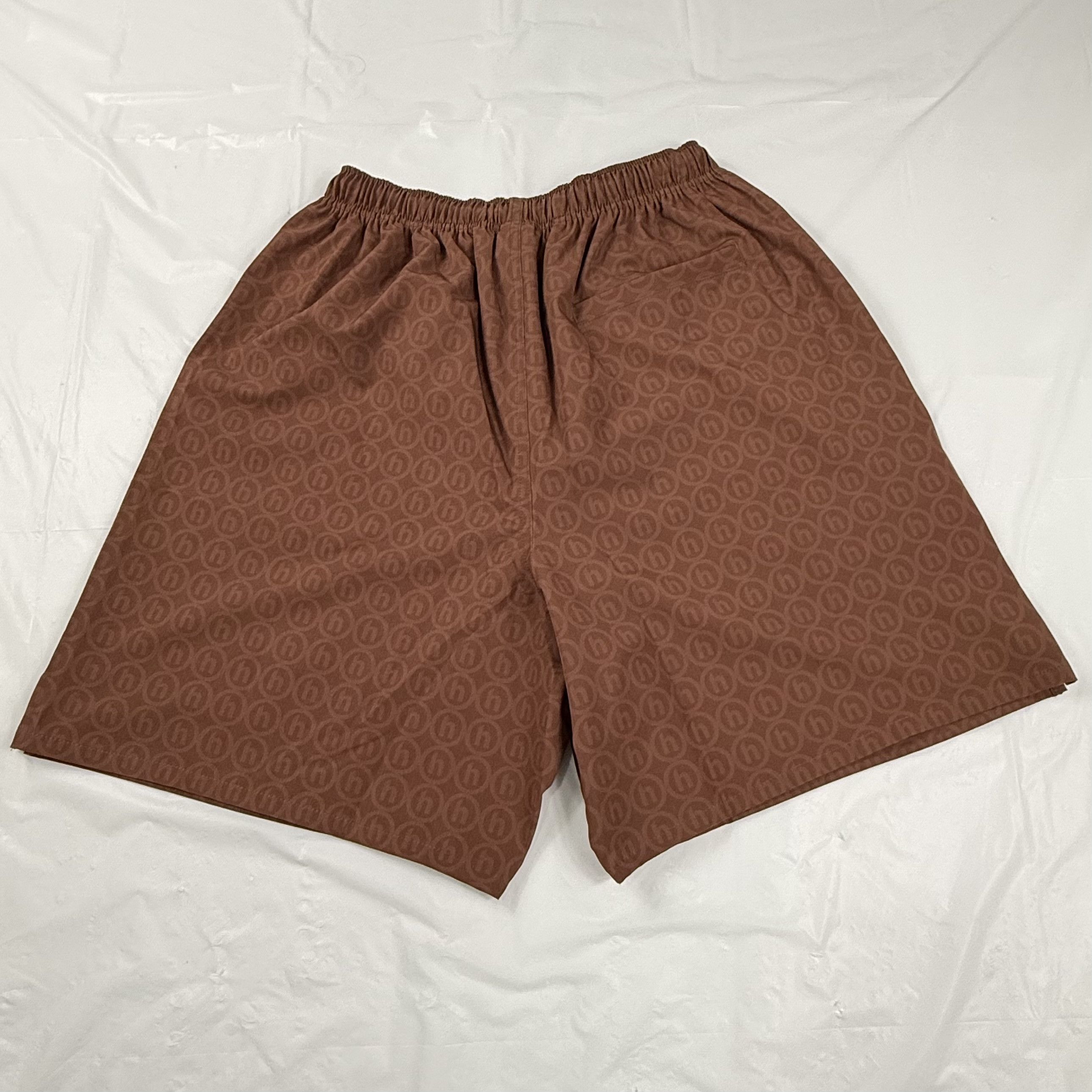 HIDDEN Hidden NY Monogram Mesh Shorts Brown Logo Streetwear Mens Size US 28 / EU 44 - 2 Thumbnail