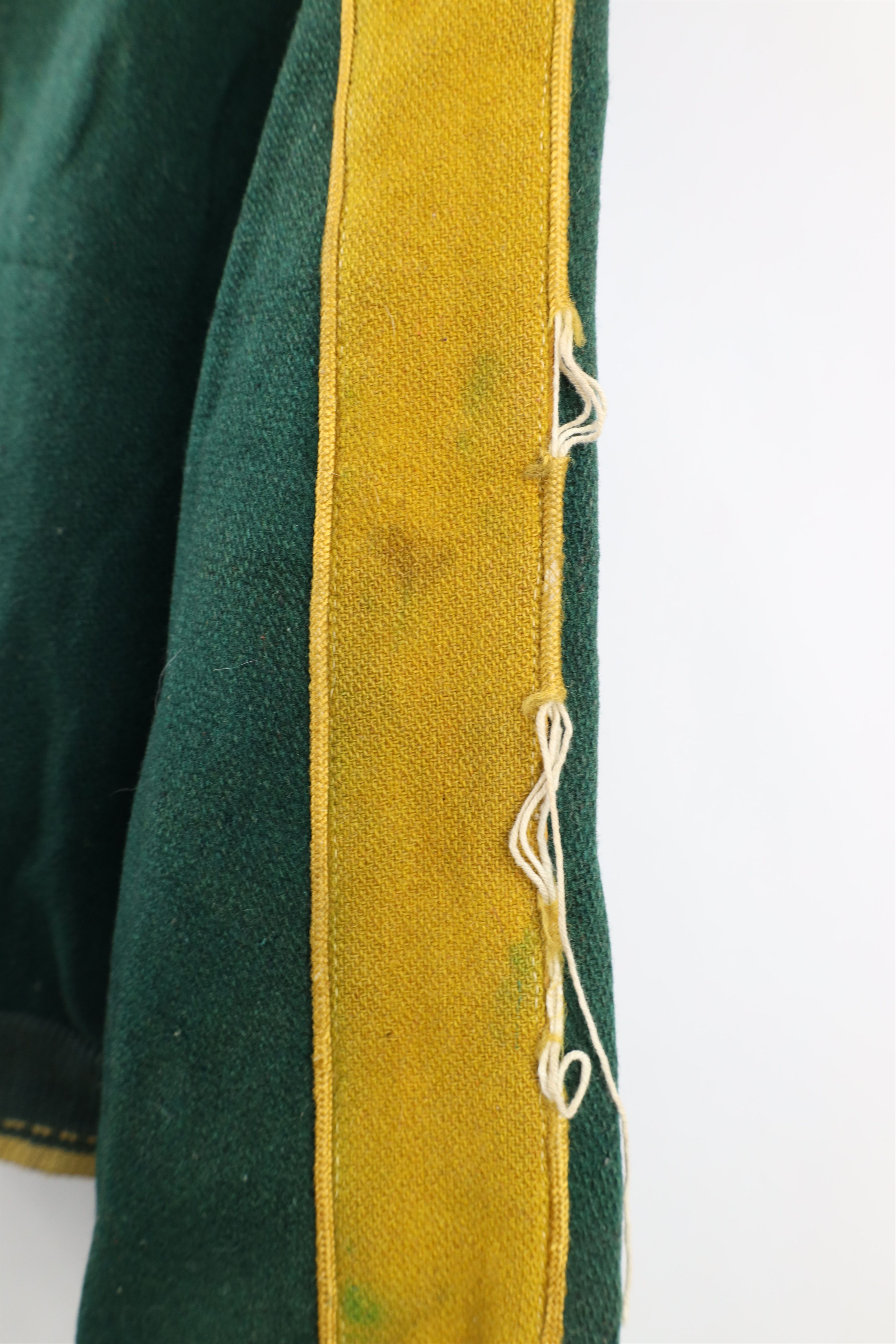 Vintage Vintage 40s 50s Streetwear Wool Varsity Jacket Green USA Size US M / EU 48-50 / 2 - 4 Thumbnail