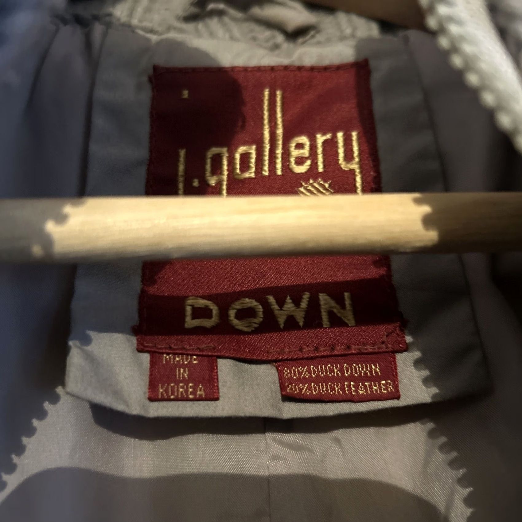 Vintage VINTAGE J.gallery Coat Down Pure Nylon Taupe Beige Womens M Medium Puffer Jacket Long Full Length Size M / US 6-8 / IT 42-44 - 4 Thumbnail