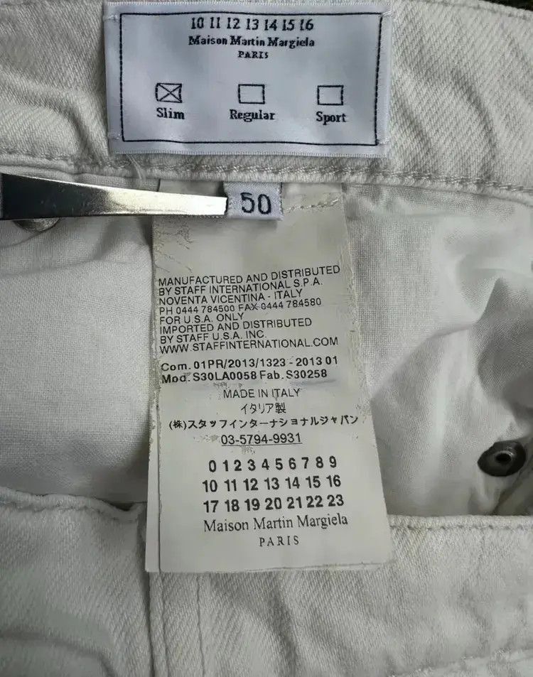 Maison Margiela Sz 50 Maison Margiela Class Cut Denim Size US 34 / EU 50 - 5 Thumbnail