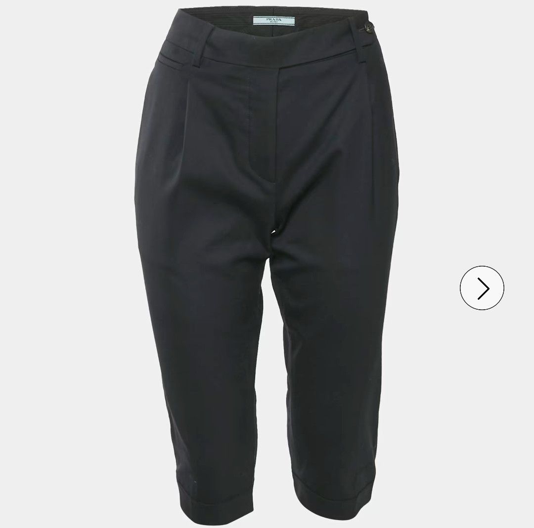 Prada Prada black capri pants Size 33" - 2 Thumbnail