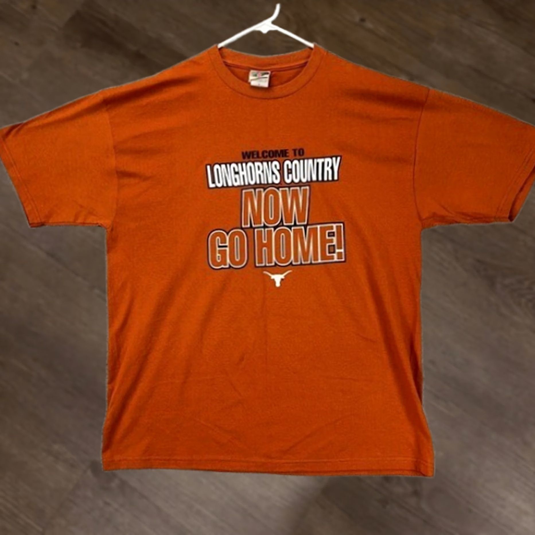 Vintage VINTAGE? Red Oak Shirt Adult XL Burnt Orange Longhorns Country T-Shirt Cotton Mens NEW Size US XL / EU 56 / 4 - 1 Thumbnail