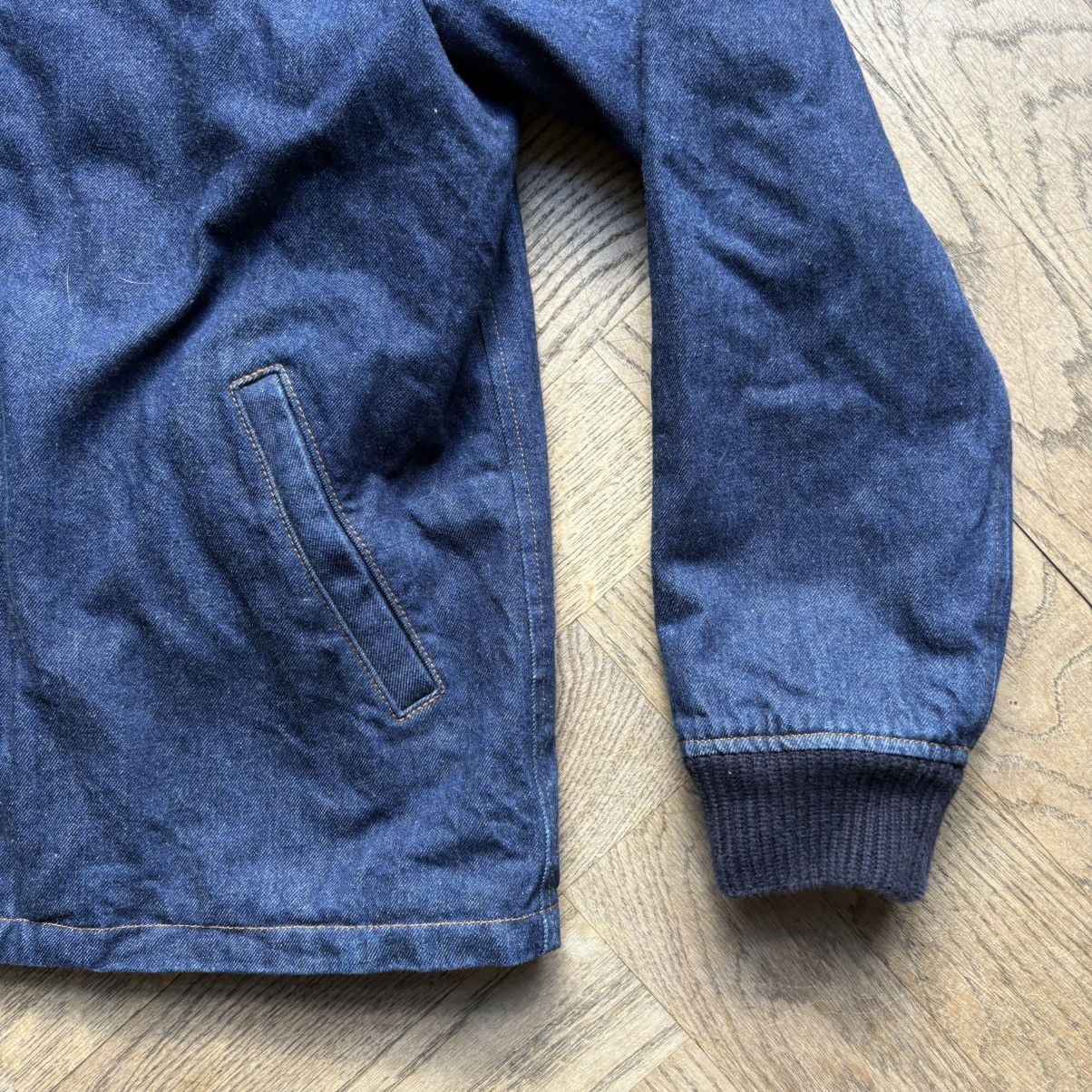 A.P.C. Denim bomber jacket with faux fur removable collar Size US M / EU 48-50 / 2 - 3 Thumbnail