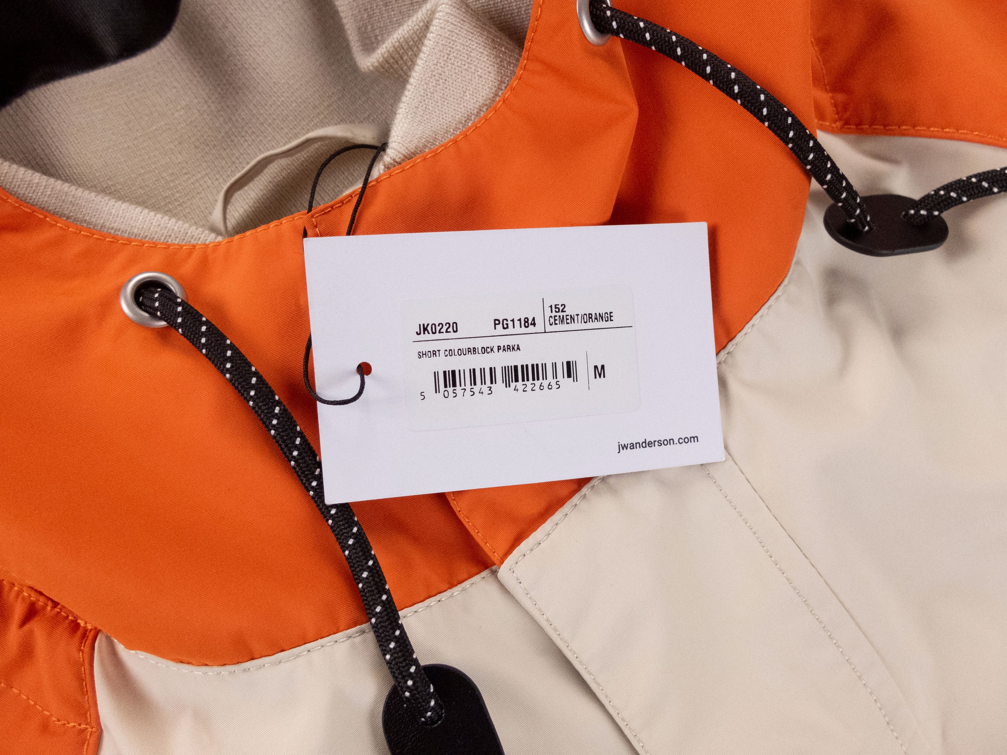 JW Anderson JW Anderson beige orange colorblock hood parka jacket Medium Size US M / EU 48-50 / 2 - 6 Thumbnail