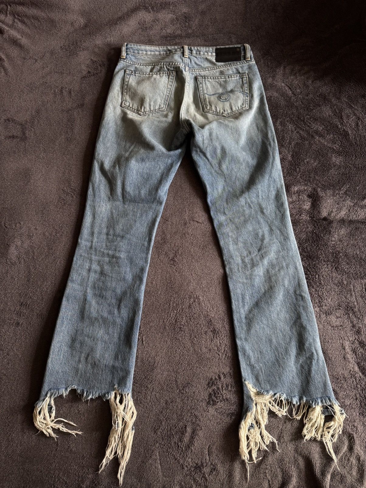 R13 R13 Kick Fit Long Denim Jeans Size 25" / US 0 / IT 36 - 16 Thumbnail