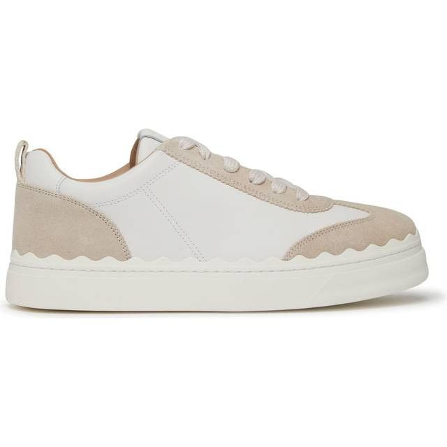 o1loc1c1024 Lauren Sneakers in White-Beige