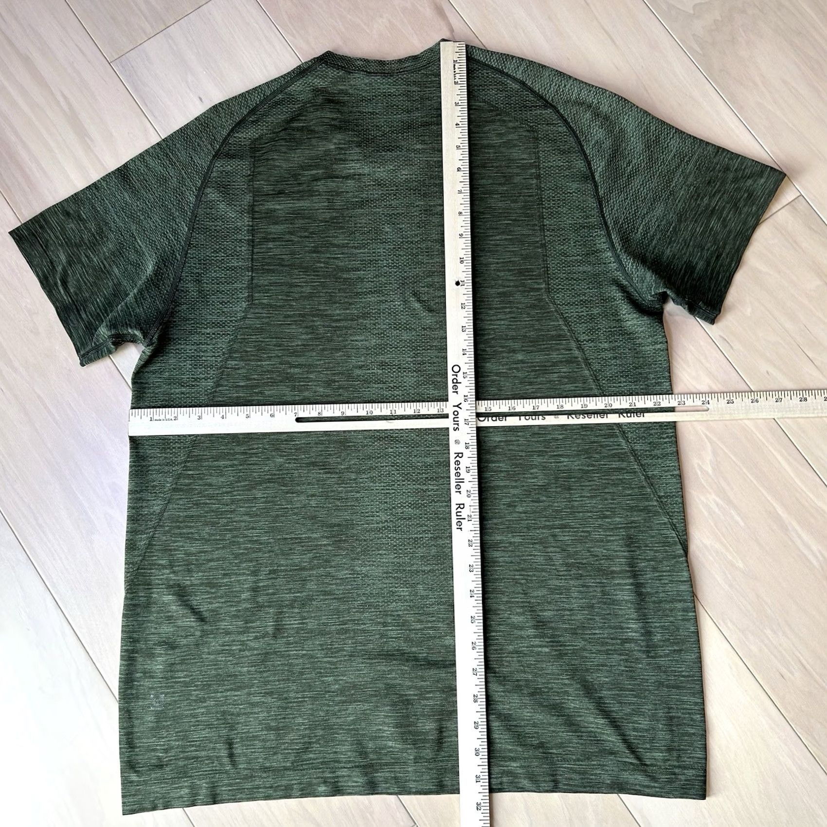 Lululemon Lululemon Metal Vent Shirt Short Sleeve Men's XL Green Performance Tee Size US XL / EU 56 / 4 - 5 Thumbnail