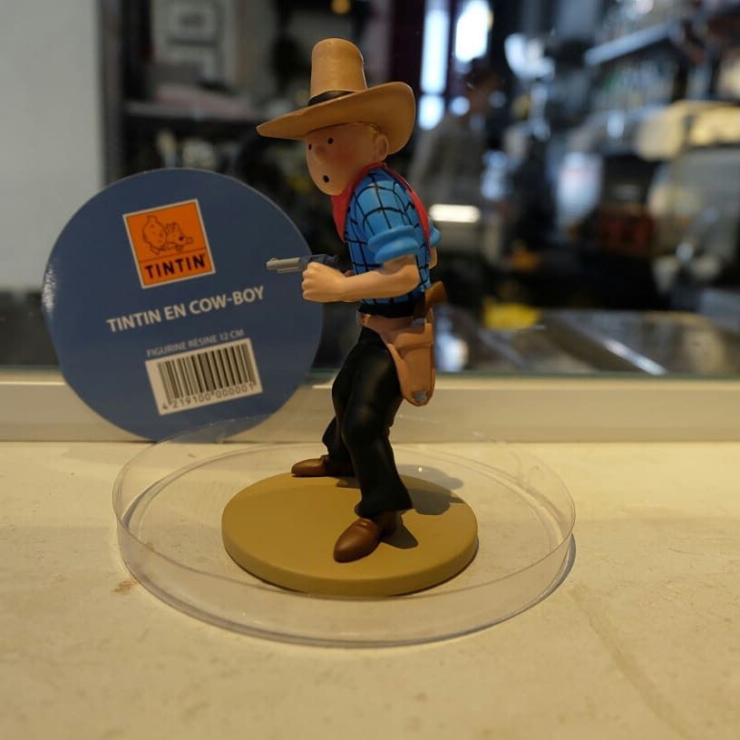Cartoon Network Tin-Tin Tin Tin En Cow-Boy toys cartoon Figure Rèsine 12 cm Size ONE SIZE - 1 Thumbnail