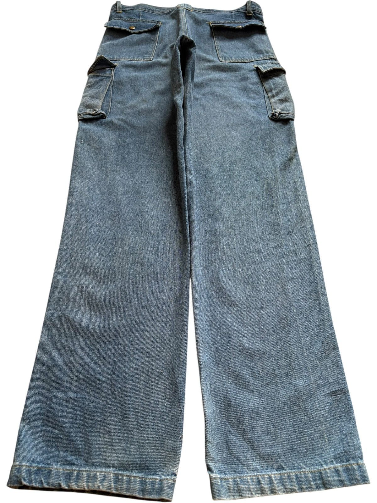 Japanese Brand Vintage Japanese Brand Mud Wash Cargo Bush Pant Jeans Size US 31 - 2 Thumbnail