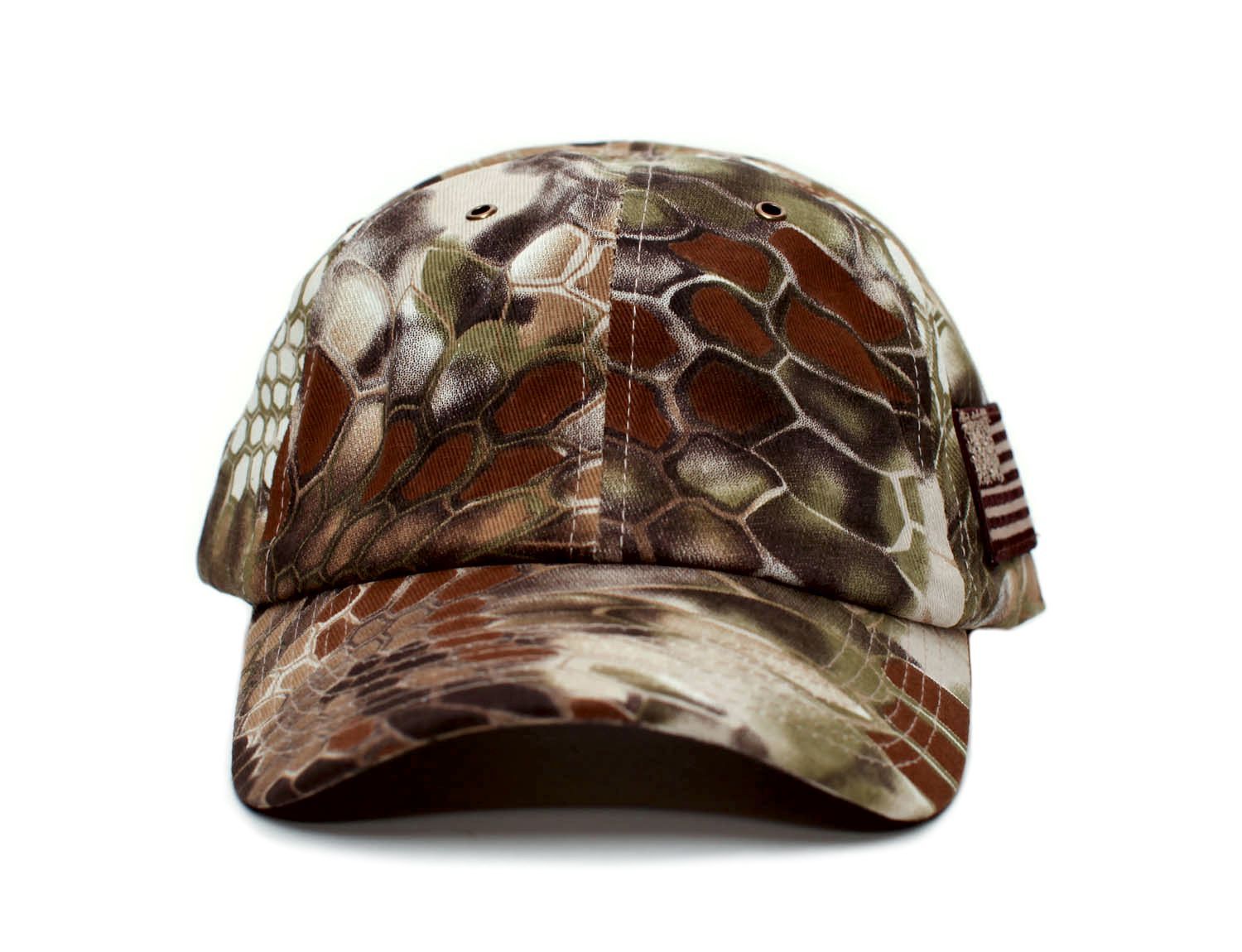 Other Tactical Camo Hat Embroidered American Flag Army USA Tan/Kh. Size ONE SIZE - 2 Thumbnail