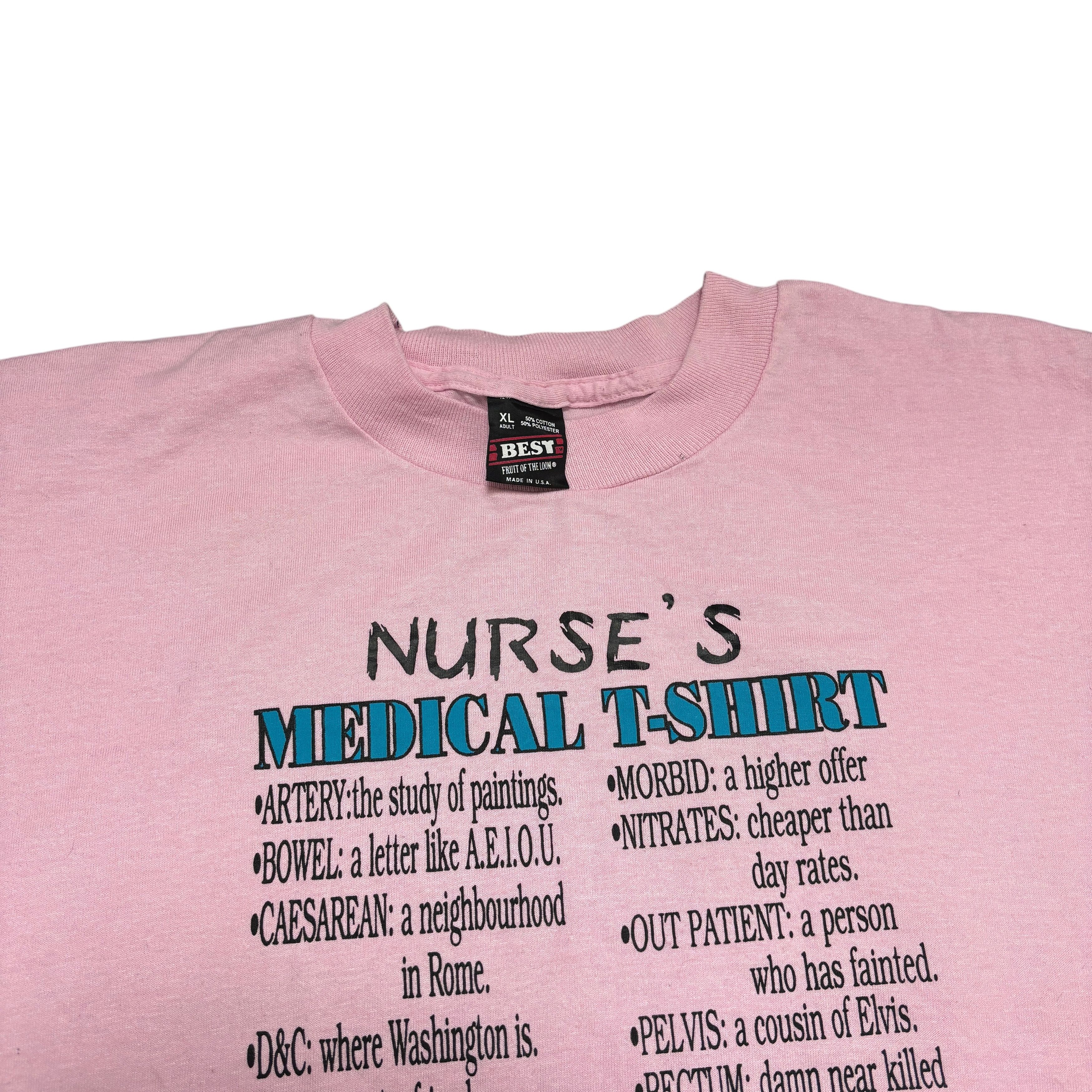 Vintage Vintage 90s T Shirt Single Stitch Screen Stars Humor Funny Size US XL / EU 56 / 4 - 5 Thumbnail