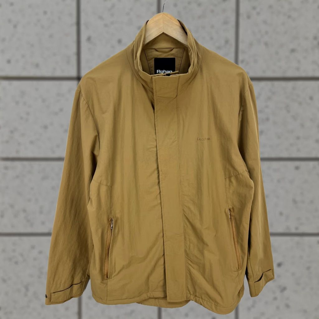 Vintage Rohan Jacket Mens L Beige Lightweight Full Zip Coat Crossborder Travel Outdoor Size US L / EU 52-54 / 3 - 1 Thumbnail