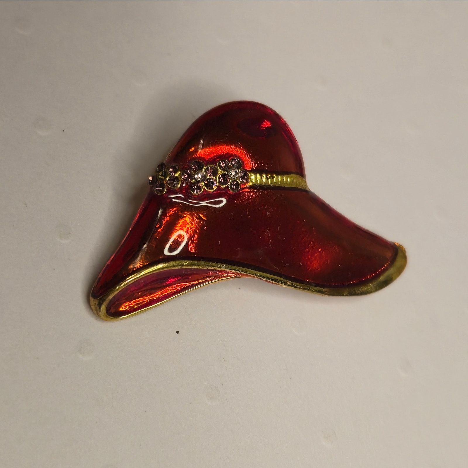 Vintage Vintage Red Hat Society Jewelry Lot - Brooches & Earrings Size ONE SIZE - 4 Thumbnail