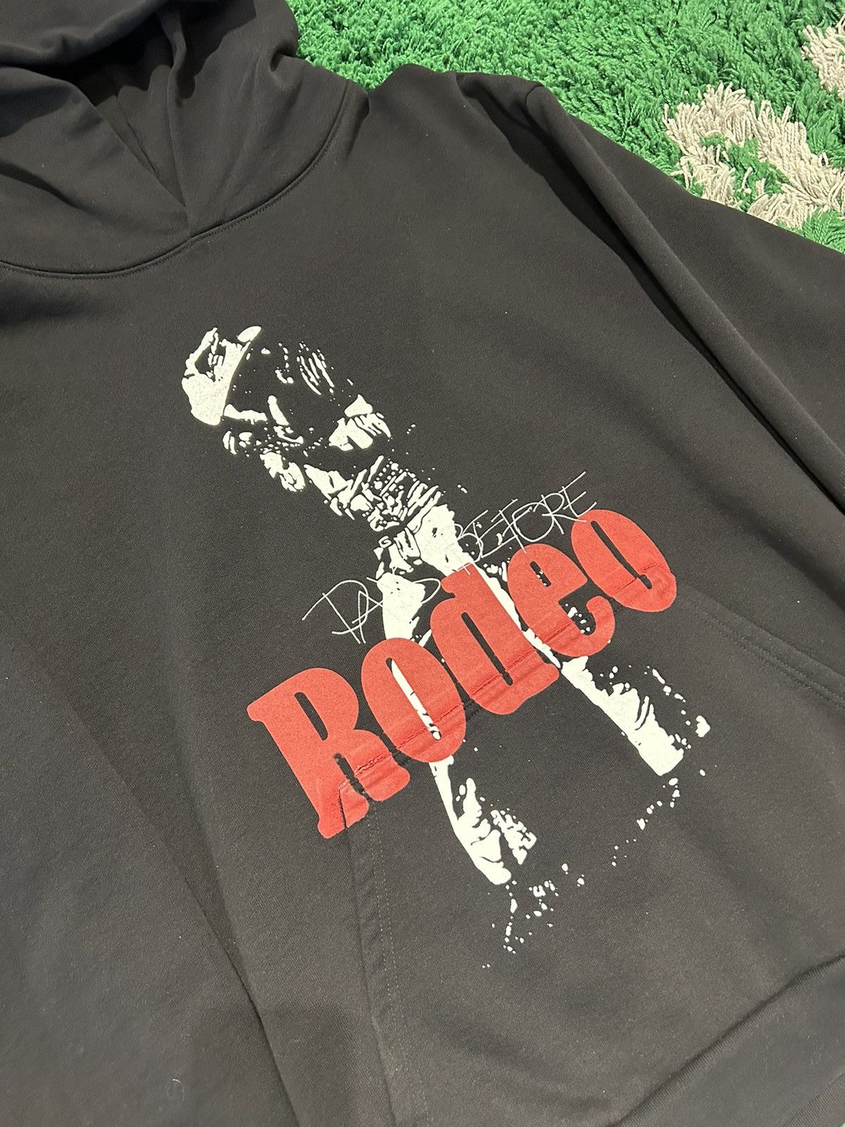 Travis Scott Travis Scott Rodeo Hoodie Black Size US XL / EU 56 / 4 - 4 Thumbnail