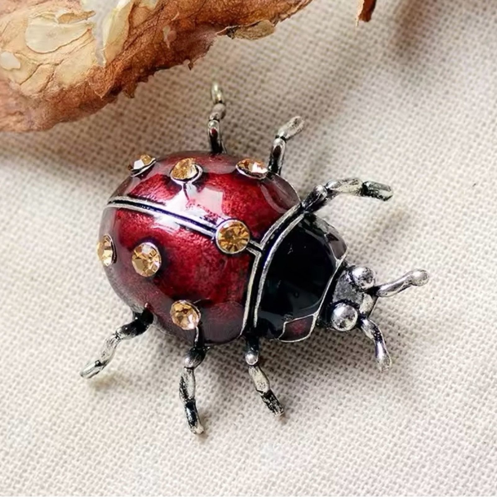 Other ladybug Brooch Pin Size ONE SIZE - 6 Thumbnail