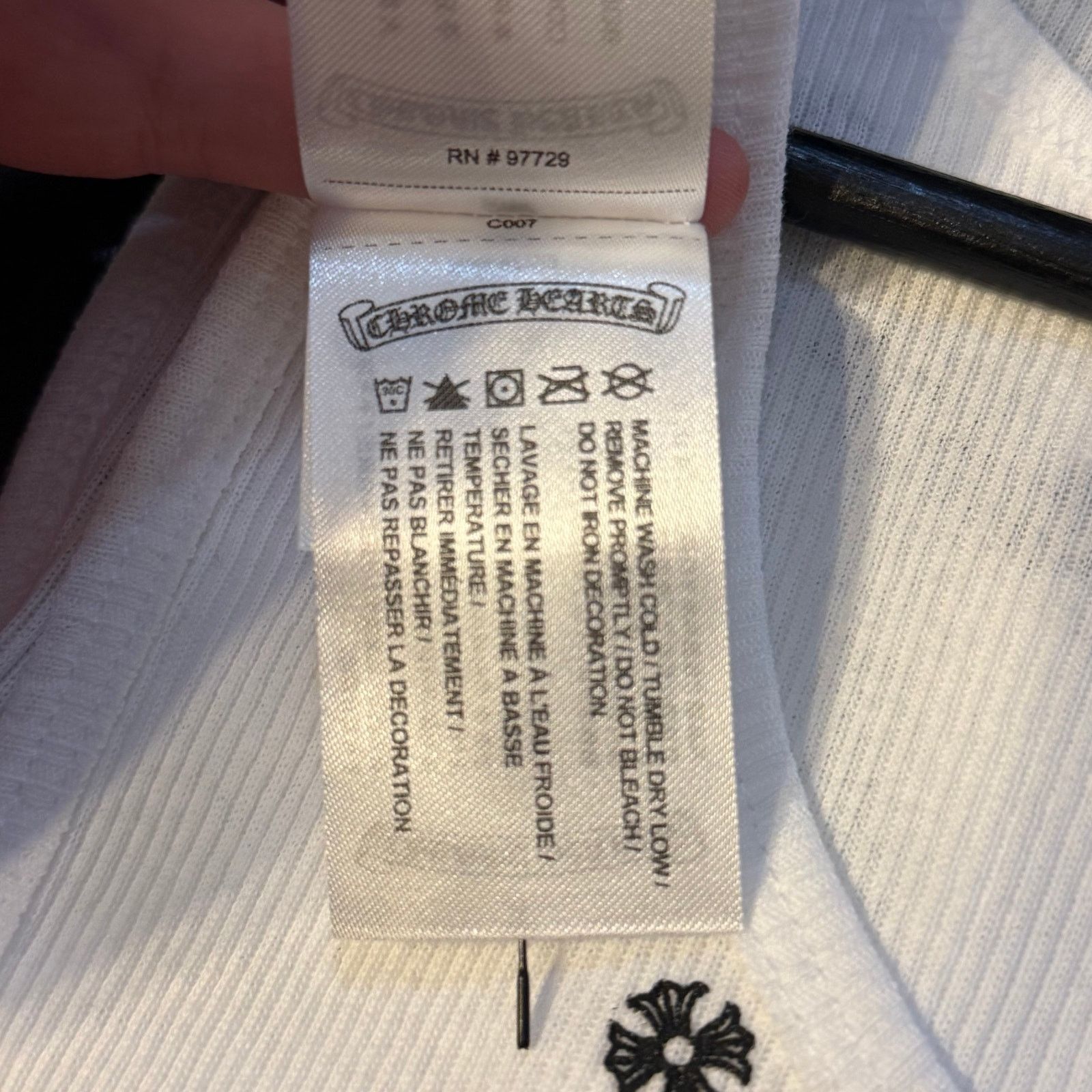 Chrome Hearts Chrome Hearts Scroll Logo Tank Top Size XL / US 12-14 / IT 48-50 - 6 Thumbnail