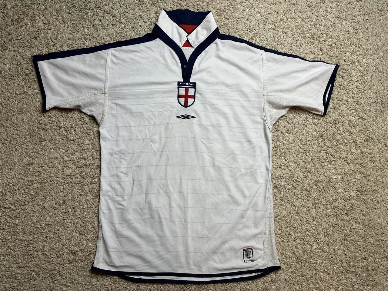 Other Umbro England 2003/2005 Vintage Soccer Jersey Size US XL / EU 56 / 4 - 1 Thumbnail