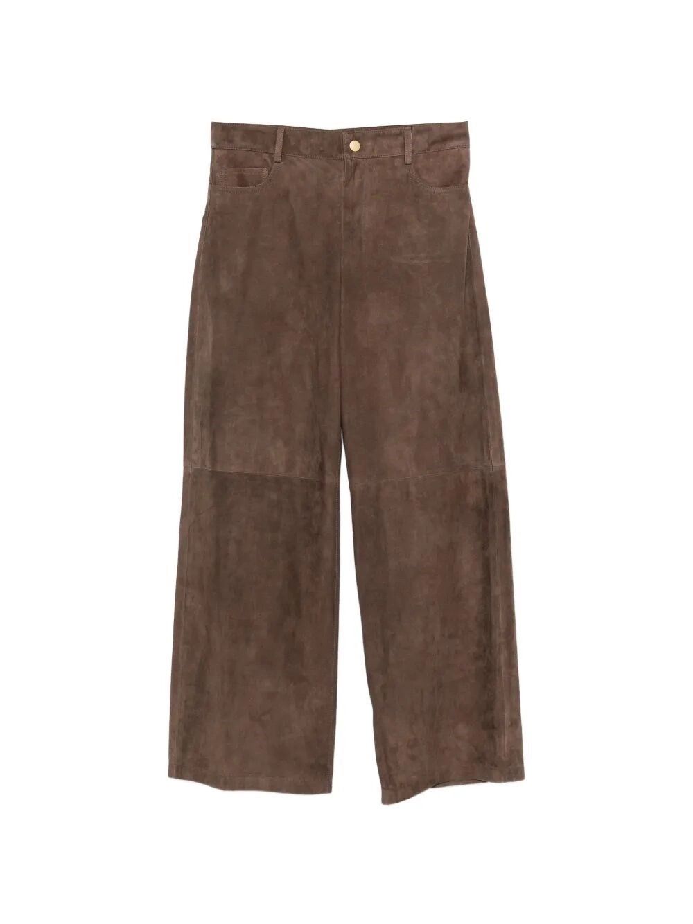 Max Mara `MaxMara S` Leather Pants Size 28" / US 6 / IT 42 - 1 Thumbnail