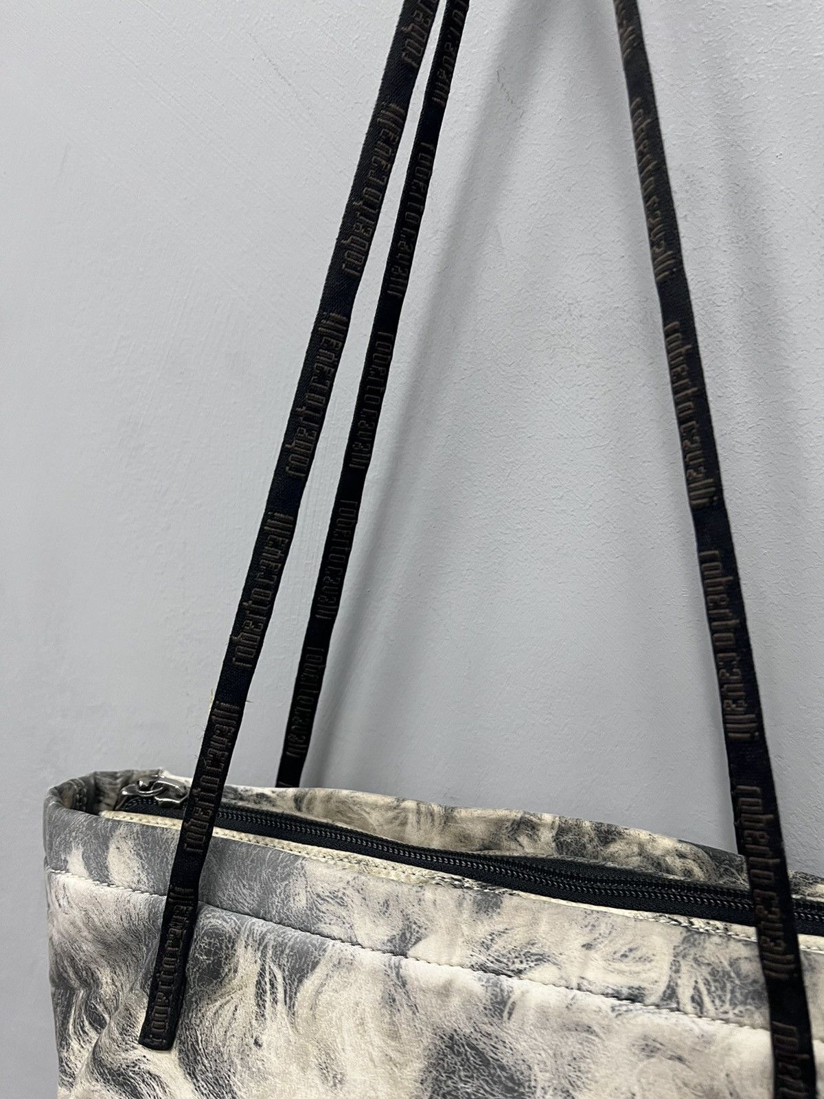 Roberto Cavalli × Vintage ARCHIVE ABSTRACT PRINT ROBERTO CAVALLI SHOULDER BAG Size ONE SIZE - 4 Thumbnail
