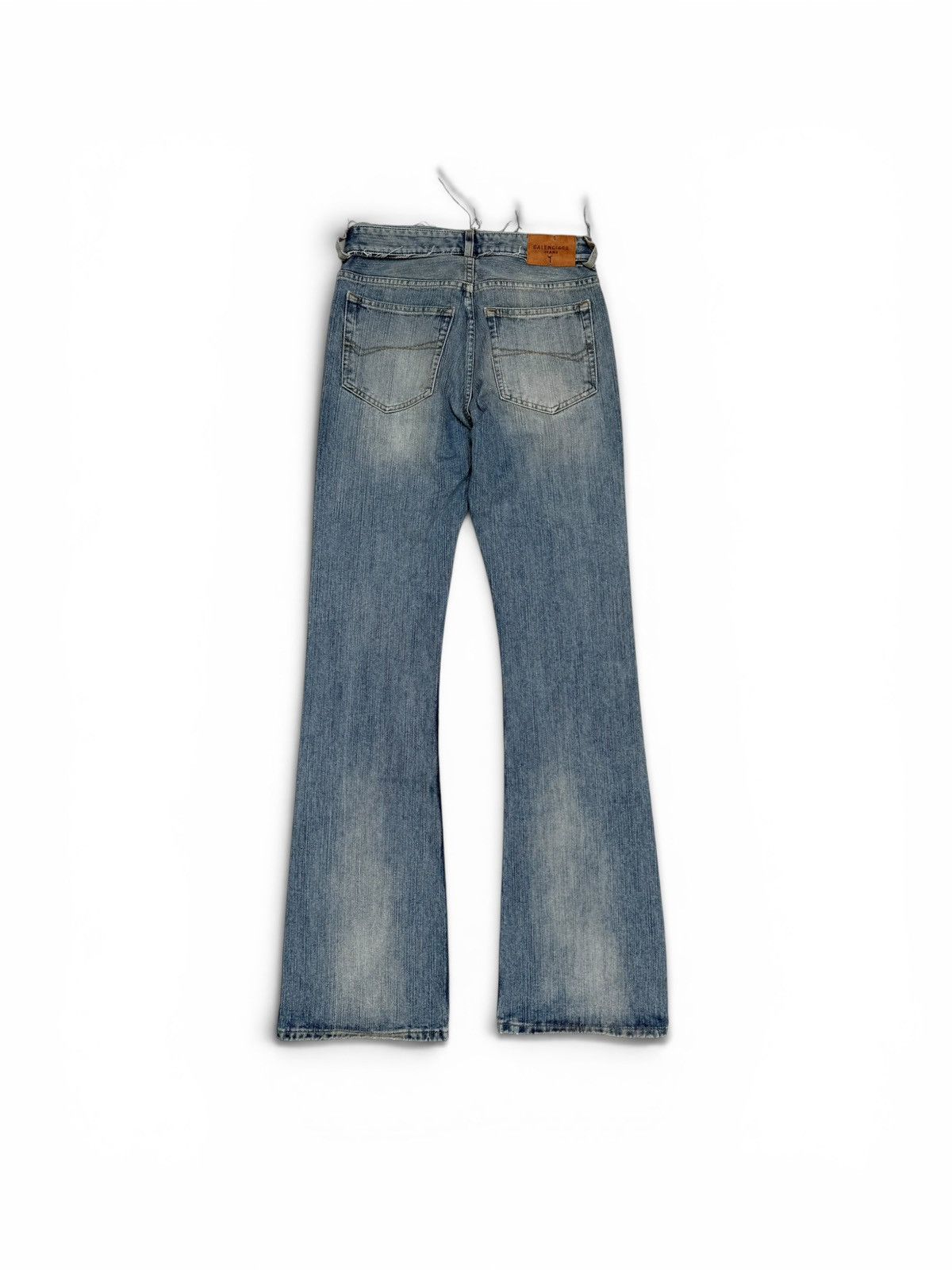 Balenciaga Balenciaga Low Waist Reworked WaistBand Denim Pants Size US 28 / EU 44 - 2 Thumbnail