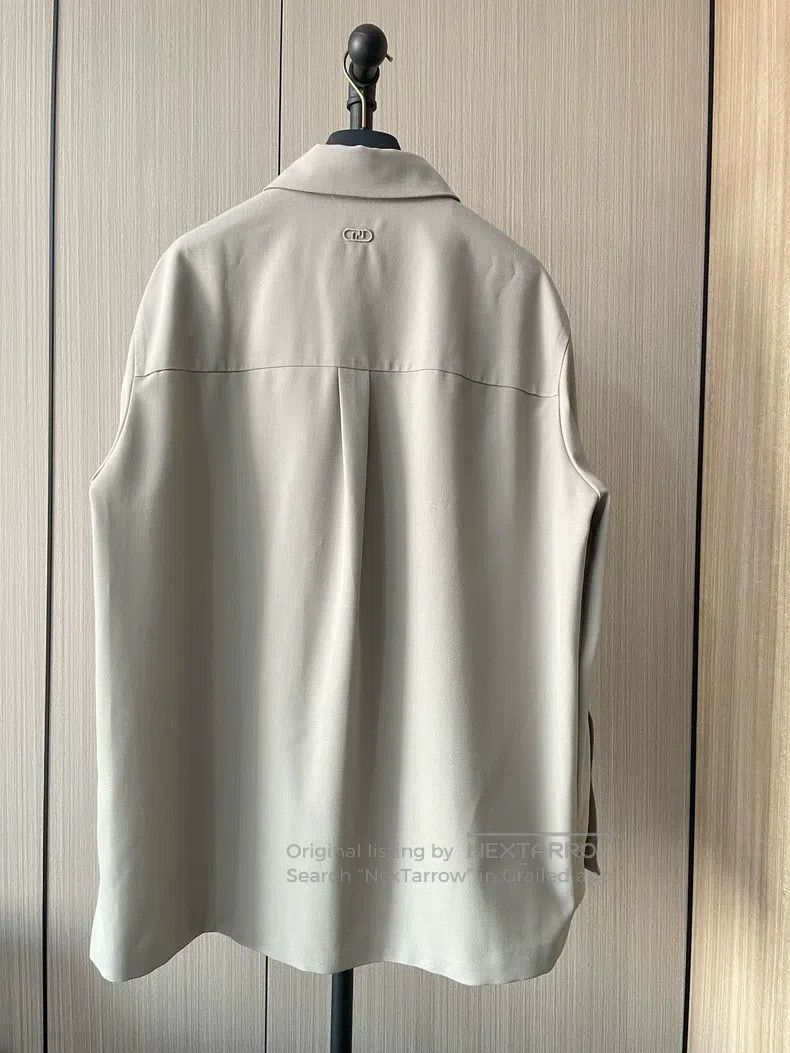 Fendi Fendi Men's shirt jacket with logo embroidery on the colla Size US M / EU 48-50 / 2 - 2 Thumbnail