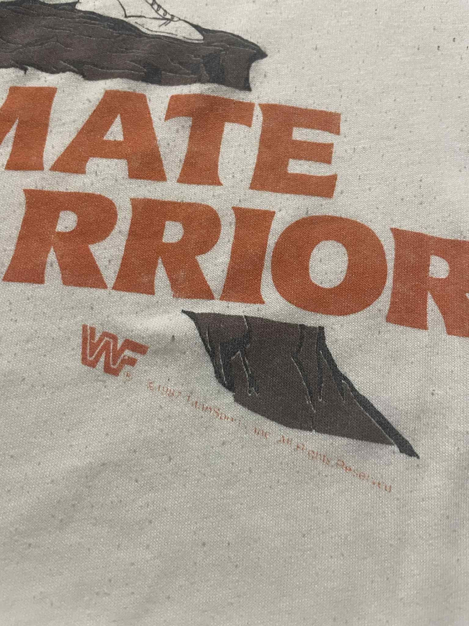 Vintage Vintage Ultimate Warrior WWF 80s Ringer Shirt Size US M / EU 48-50 / 2 - 4 Thumbnail