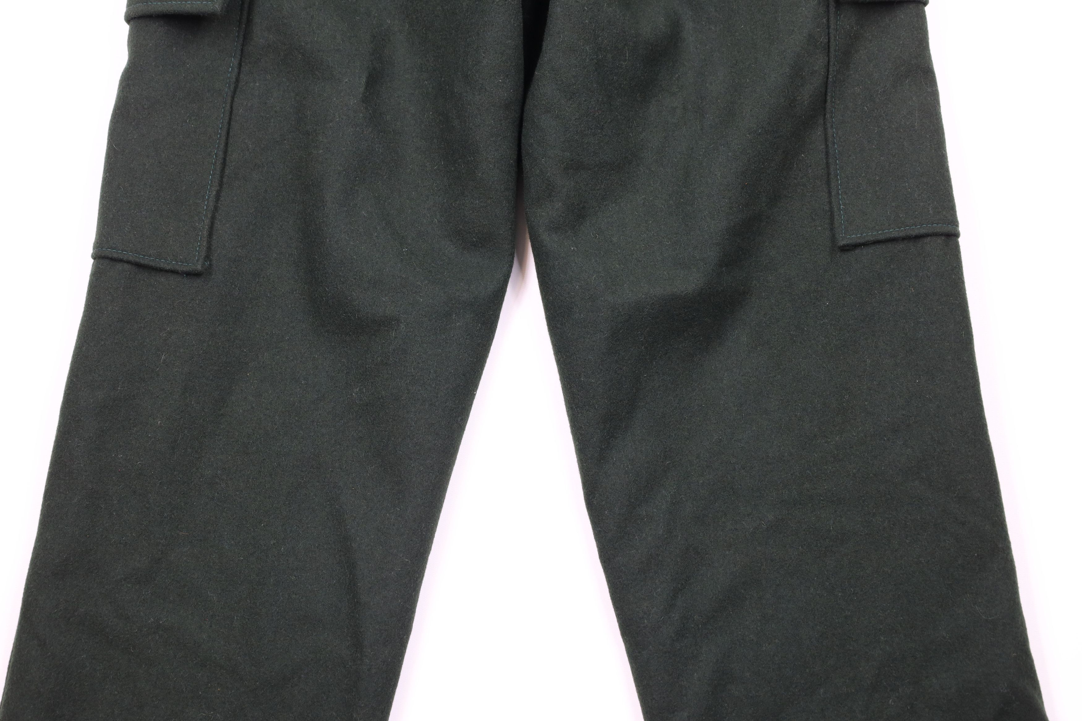 Vintage Vintage 70s Streetwear Wide Leg Wool Cargo Pants AS IS Size US 32 / EU 48 - 10 Thumbnail
