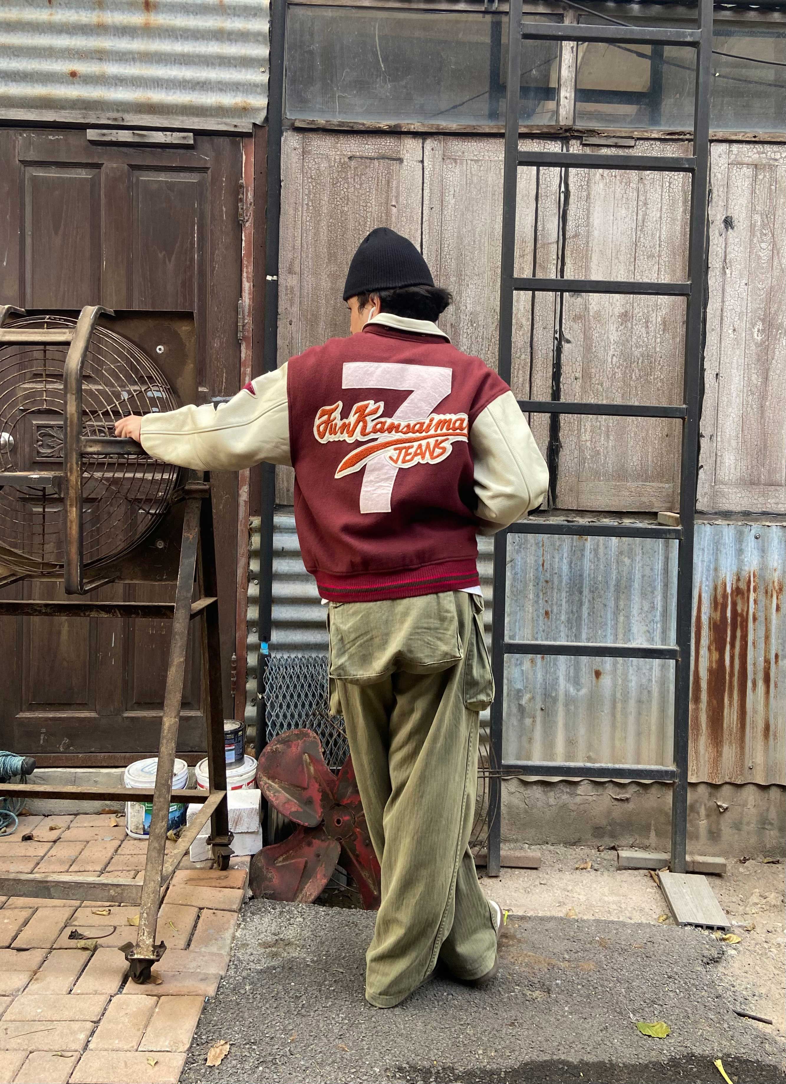 Kansai Yamamoto 🇯🇵RARE‼️ VINTAGE KANSAI MAN VARISTY JACKET Size US M / EU 48-50 / 2 - 4 Thumbnail