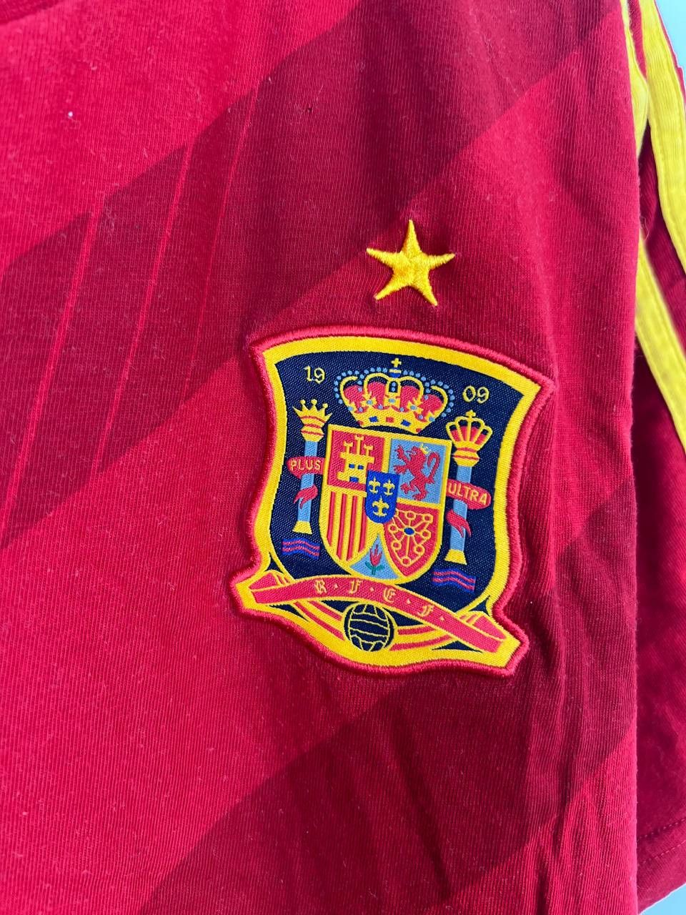 Adidas SPAIN 2012 2013 HOME SHIRT JERSEY ADIDAS WORLD X13655 Sz M Size US M / EU 48-50 / 2 - 3 Thumbnail