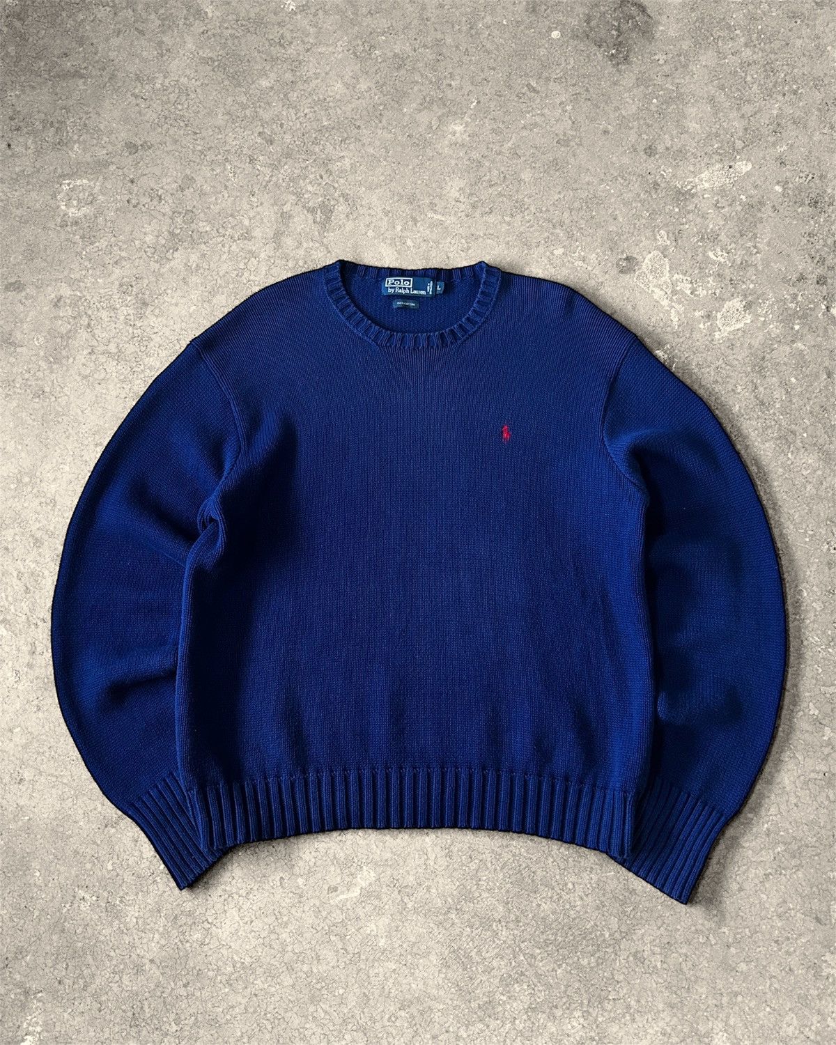Polo Ralph Lauren Vintage Polo Ralph Lauren hand knit sweater XL Size US XL / EU 56 / 4 - 1 Thumbnail