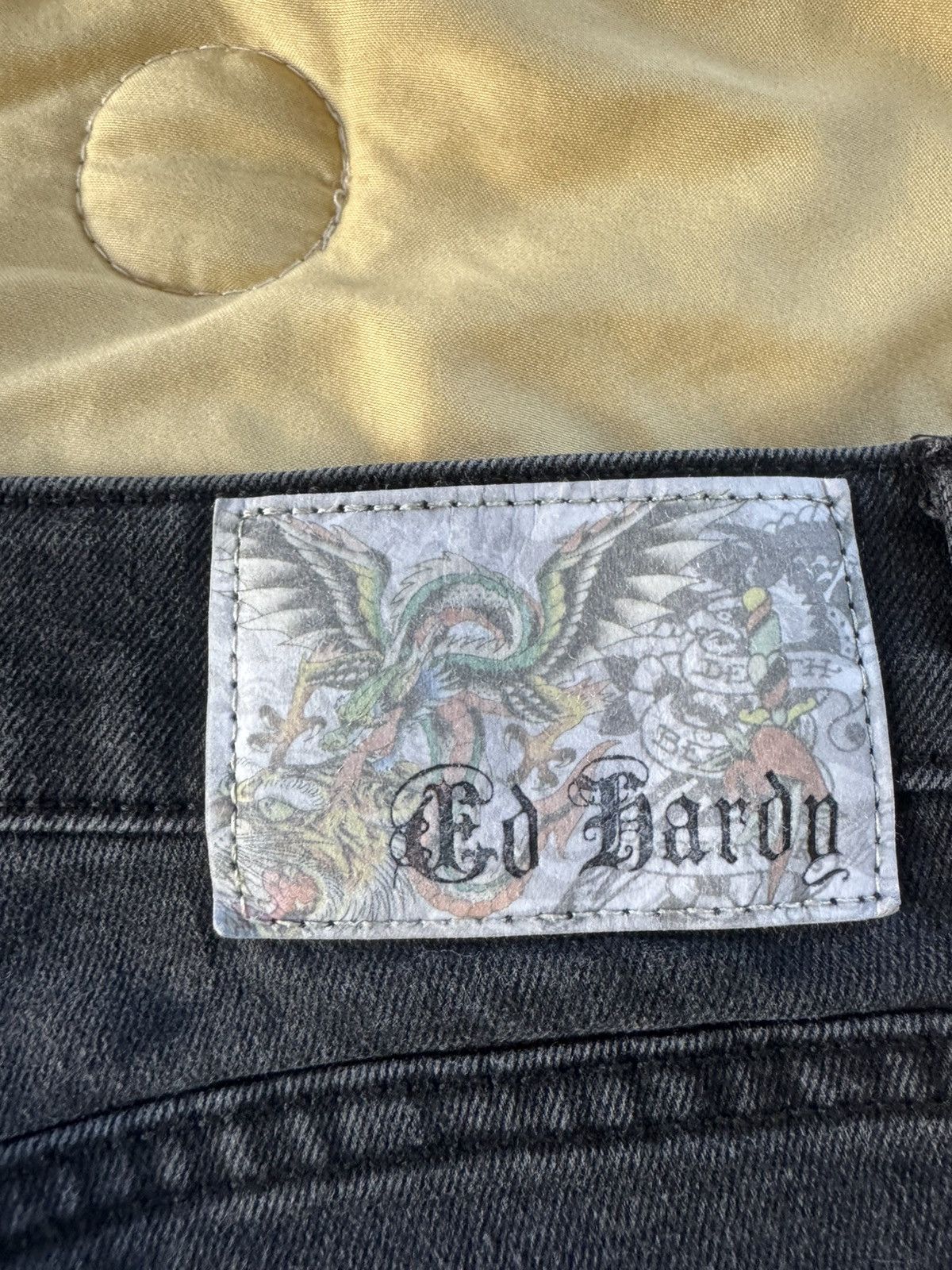 Ed Hardy Ed hardy jeans | Panther skull Size US 34 / EU 50 - 2 Thumbnail