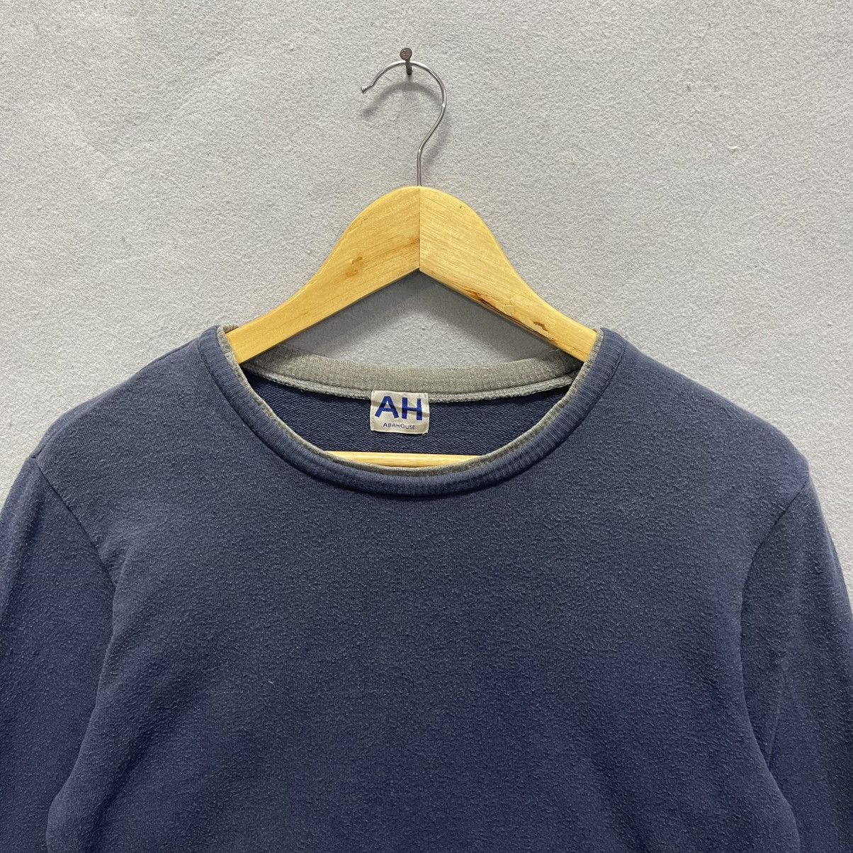 ABAHOUSE 90s ABAHOUSE Plain Crewneck Sweatshirt Japan Made Size US S / EU 44-46 / 1 - 2 Thumbnail