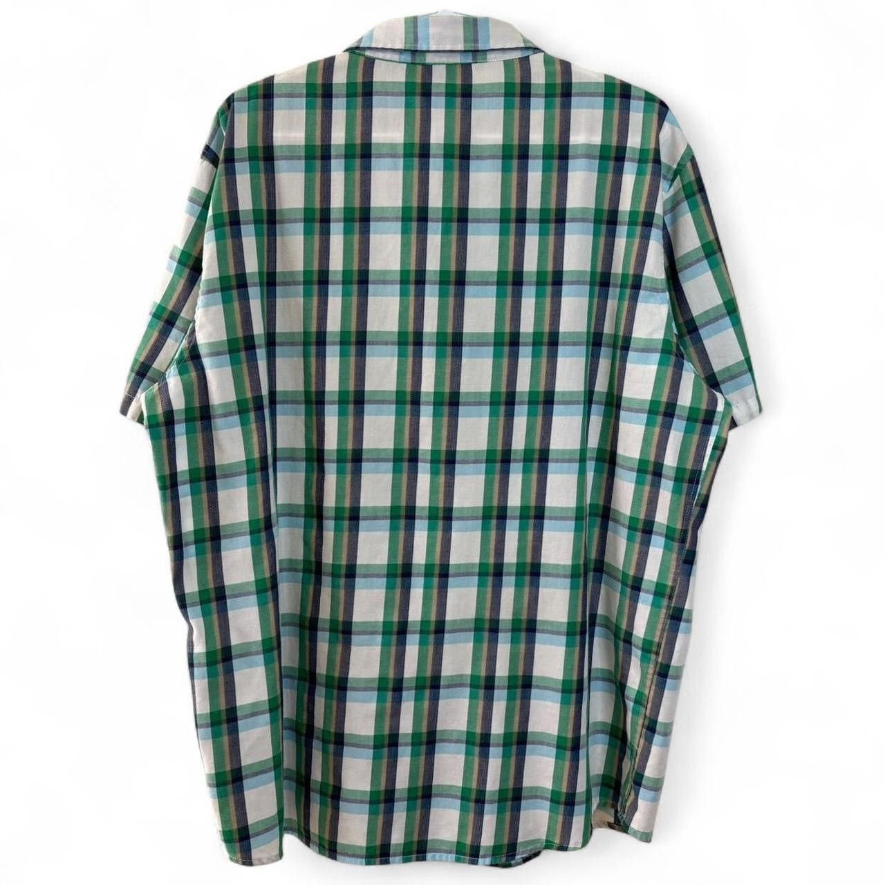 Oakley × Vintage Vintage Style Oakley Plaid White And Green Button-Up Shirt Size US XL / EU 56 / 4 - 4 Thumbnail