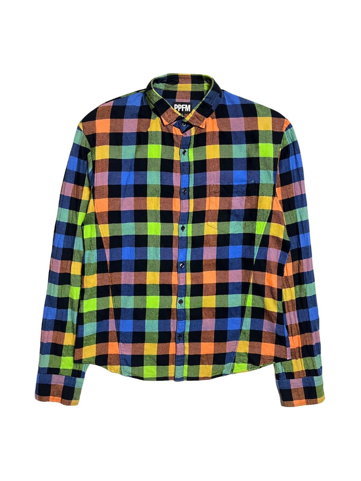 If Six Was Nine PPFM multicolours checked flannel Size M / US 6-8 / IT 42-44 - 1 Thumbnail