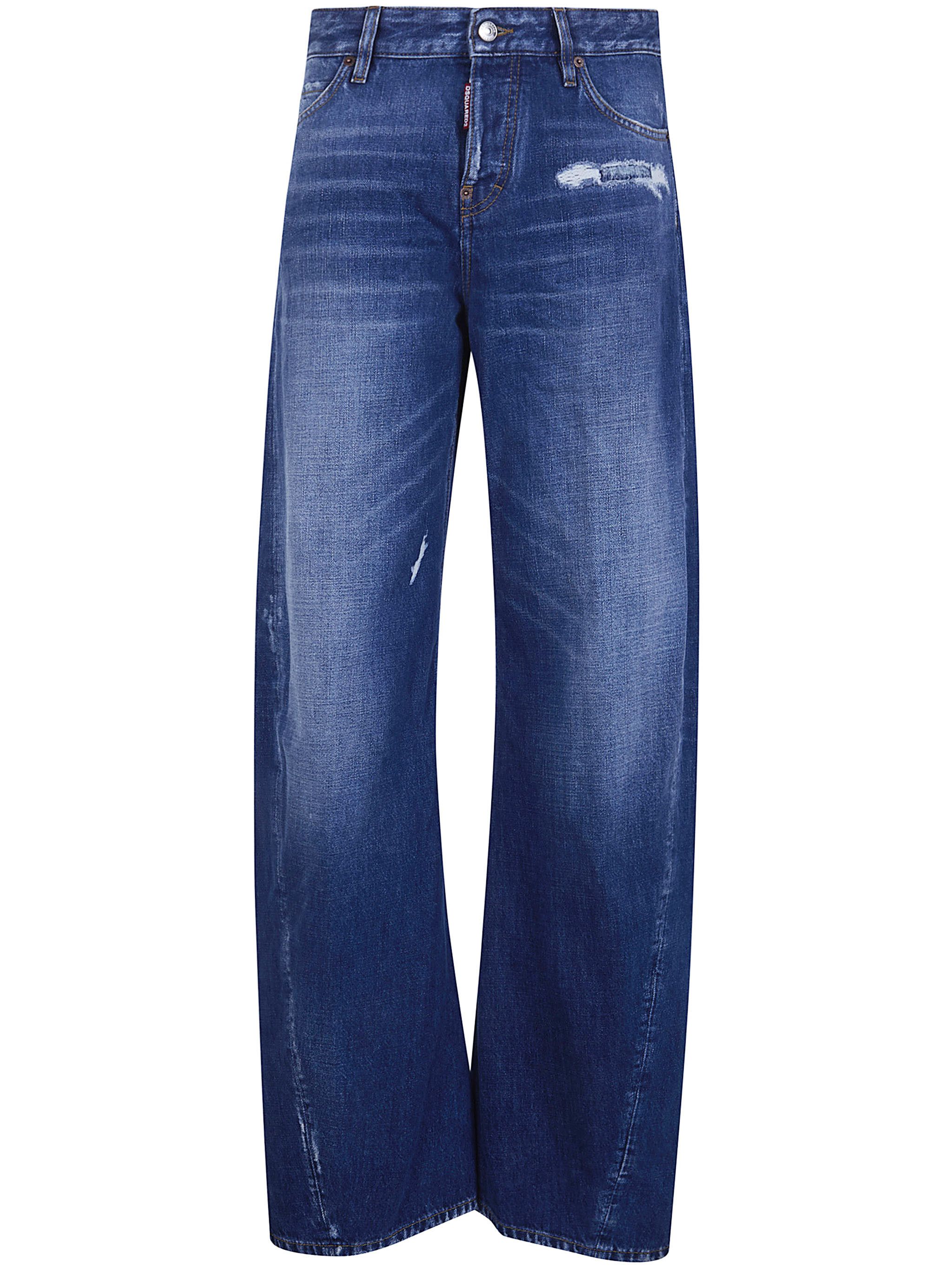 Dsquared2 "LOOSE TWST" JEANS Size 28" / US 6 / IT 42 - 1 Thumbnail