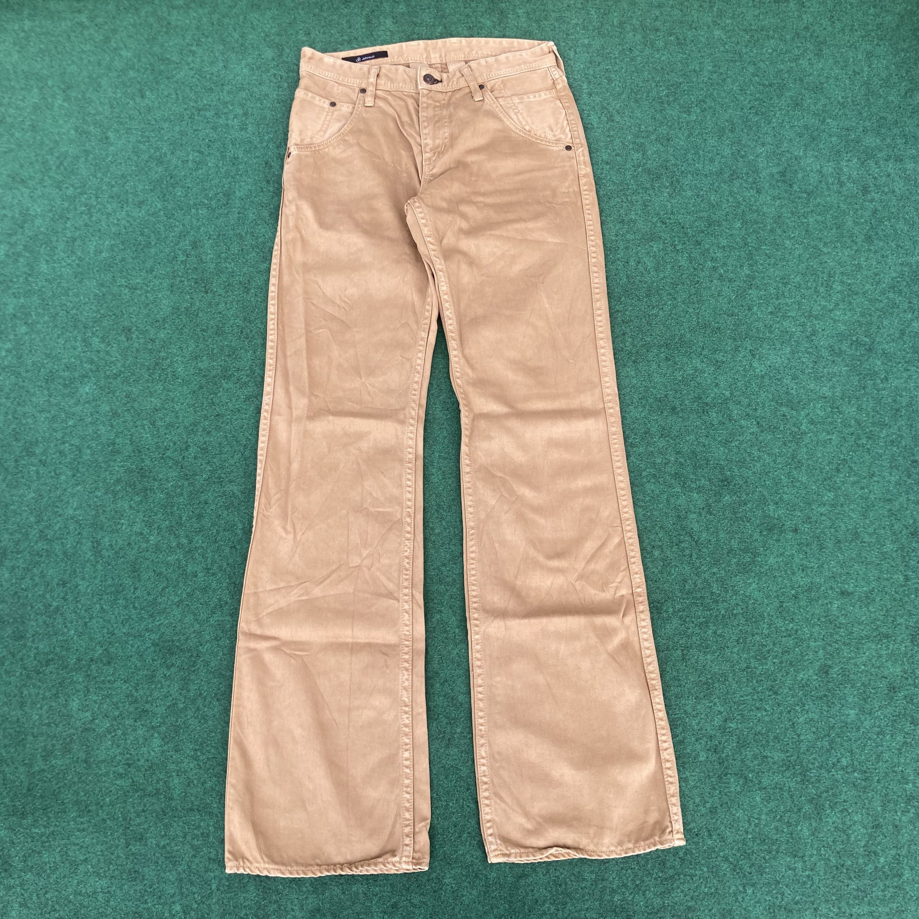 Japanese Brand 29x33 Vintage John Bull Japan Pants Zipper Sz 29 Jeans Size US 29 - 1 Thumbnail