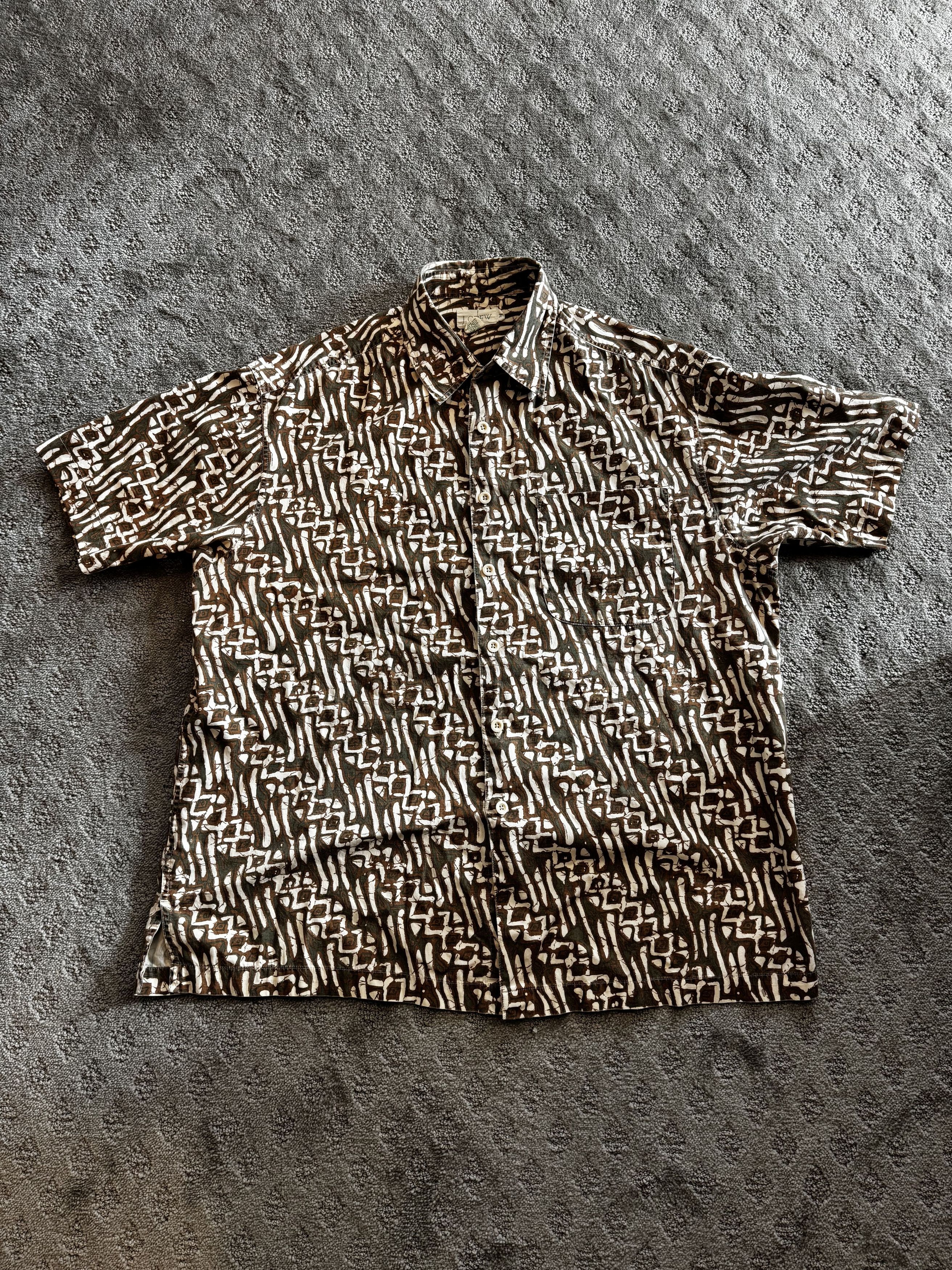 J.Crew Crazy vintage J.Crew short sleeve button up Size US XL / EU 56 / 4 - 1 Thumbnail