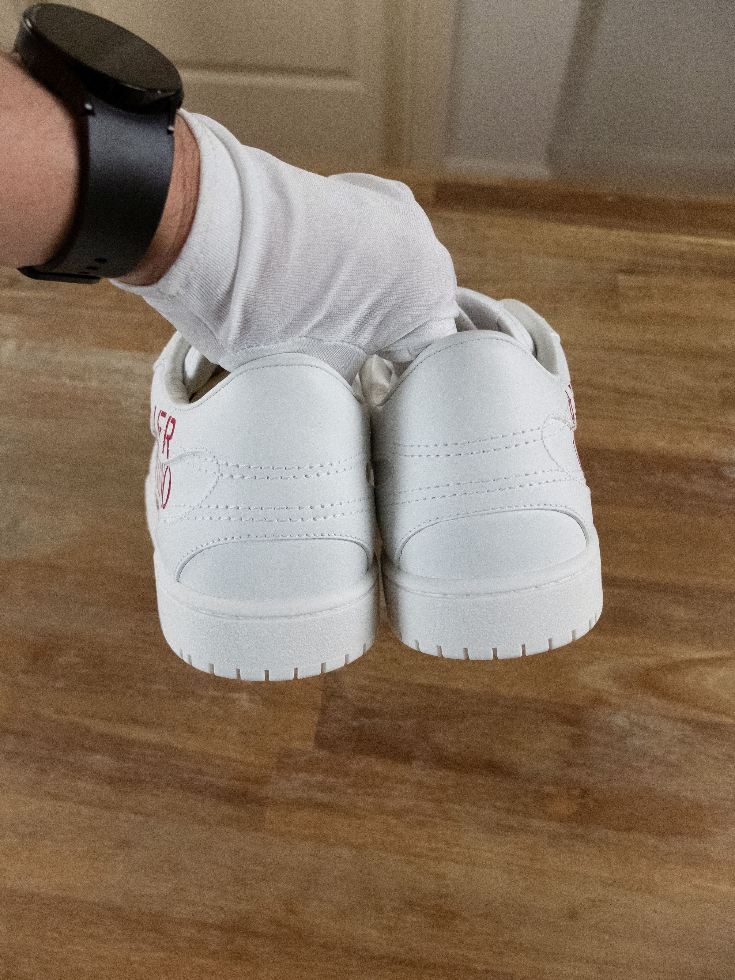Valentino VALENTINO Atelier white Camouflage leather sneakers 9 42 Size US 9 / EU 42 - 6 Thumbnail