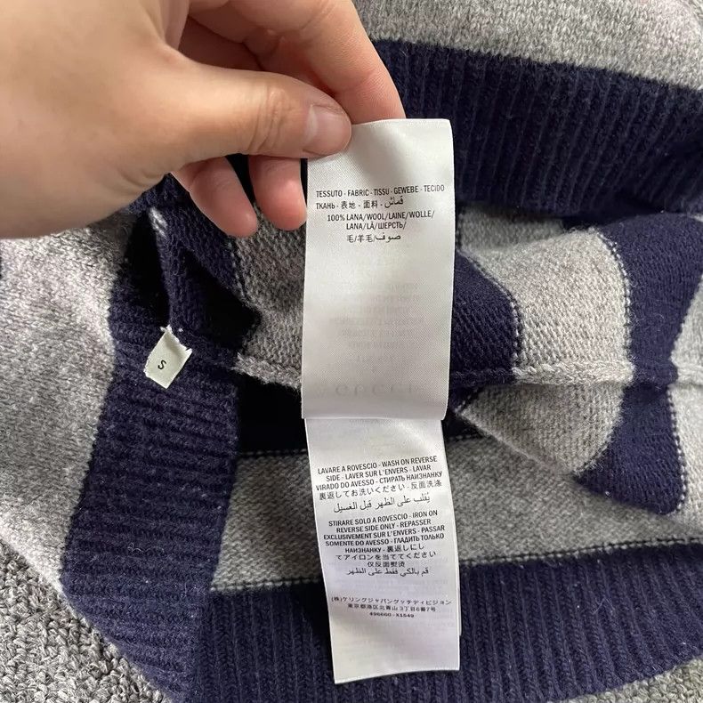Gucci Gucci s knitwear long sleeve round neck sweater 2501-Nextar Size US S / EU 44-46 / 1 - 7 Thumbnail