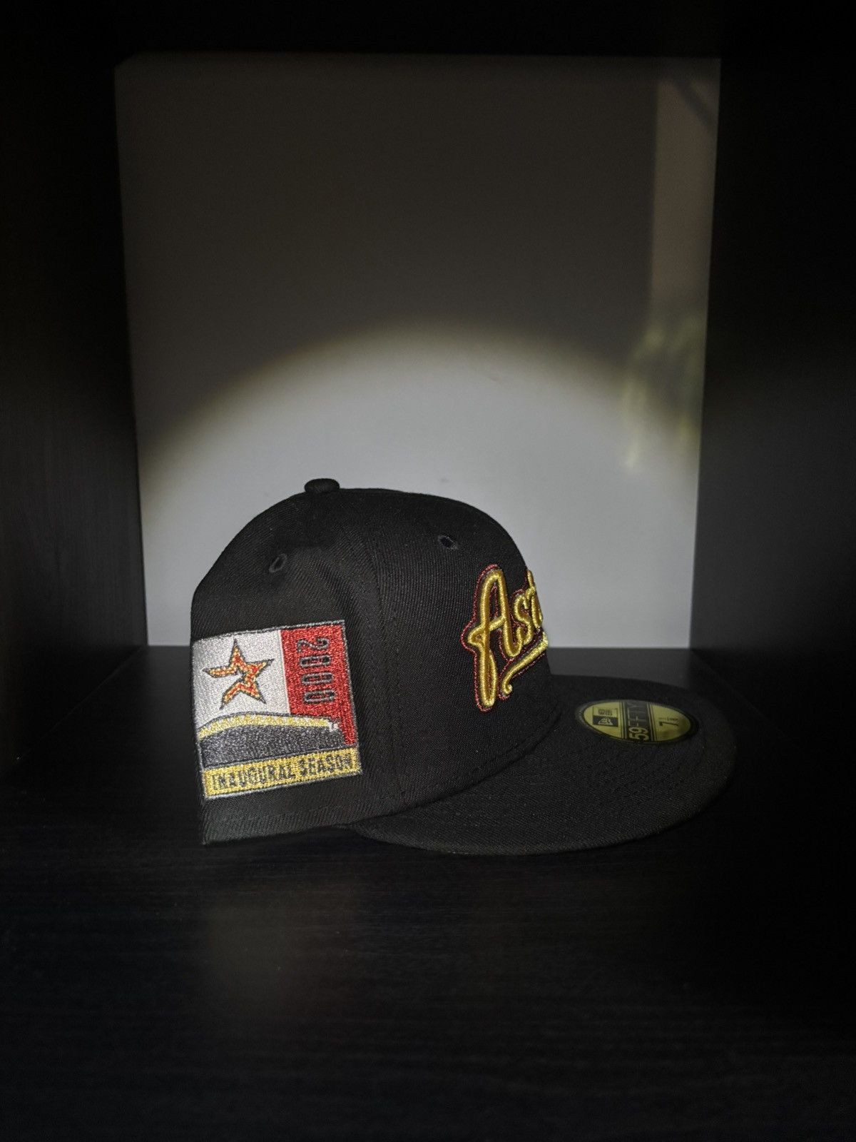 MLB × New Era Houston Astros 7 1/8 Fitted Size ONE SIZE - 2 Thumbnail