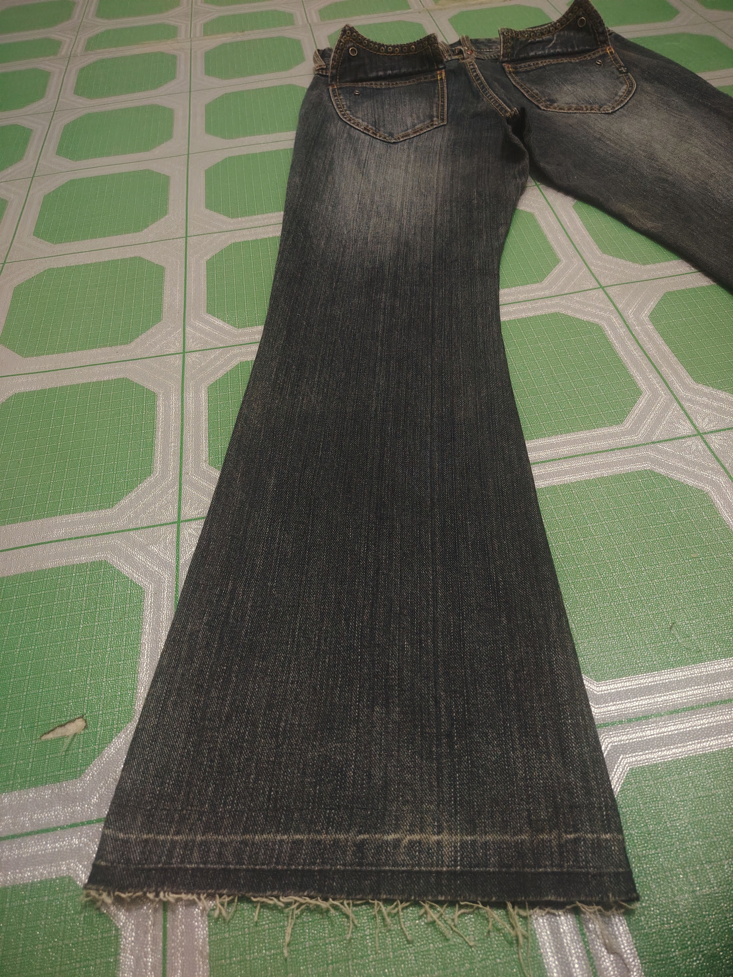 If Six Was Nine Rare!!! Japan Custom Culture Flared Jeans Size US 30 / EU 46 - 20 Thumbnail